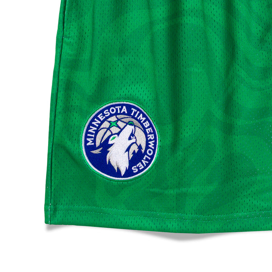 MINNESOTA TIMBERWOLVES SPLIT TIDAL SHORTS - detail