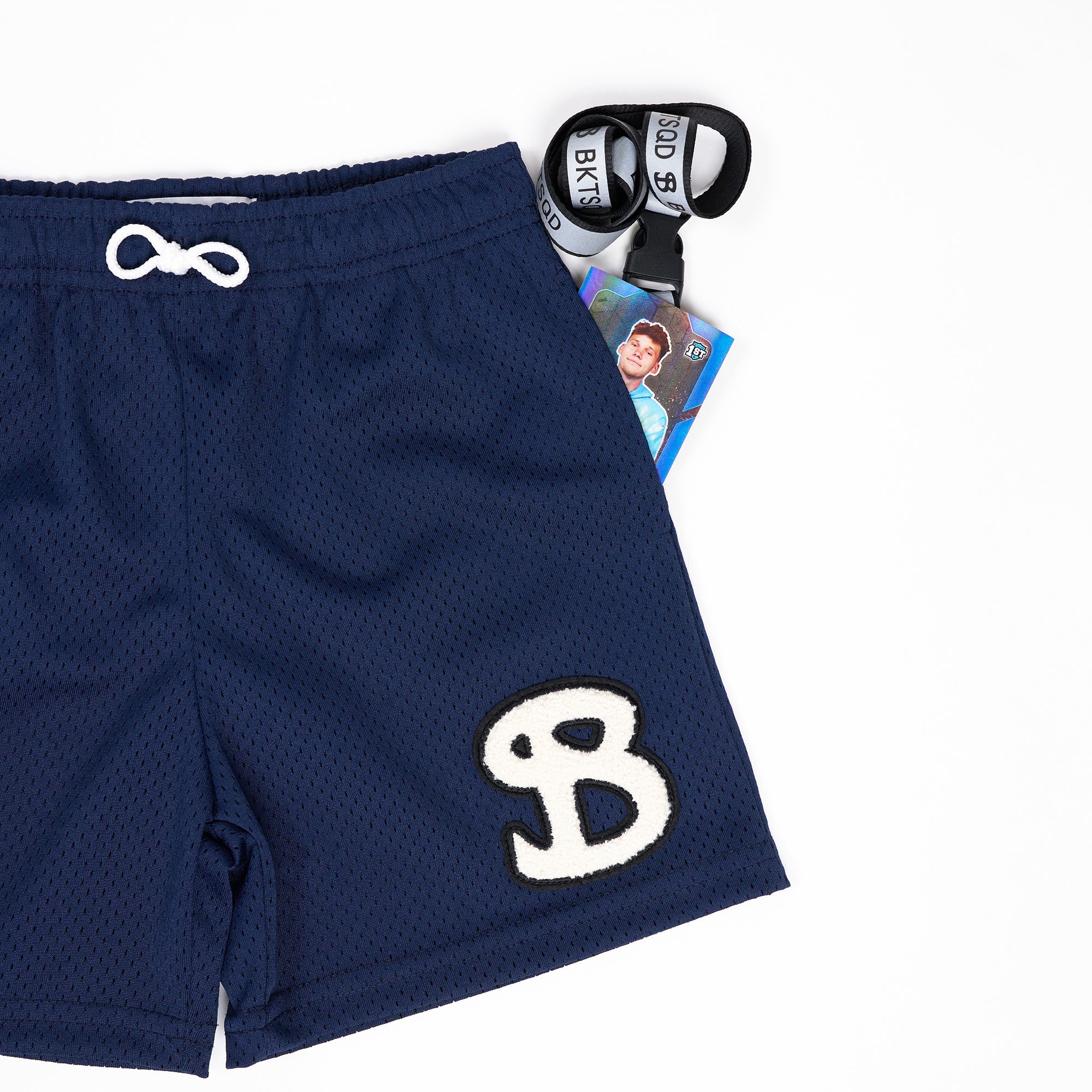 Classic Chenille Shorts Youth - Navy