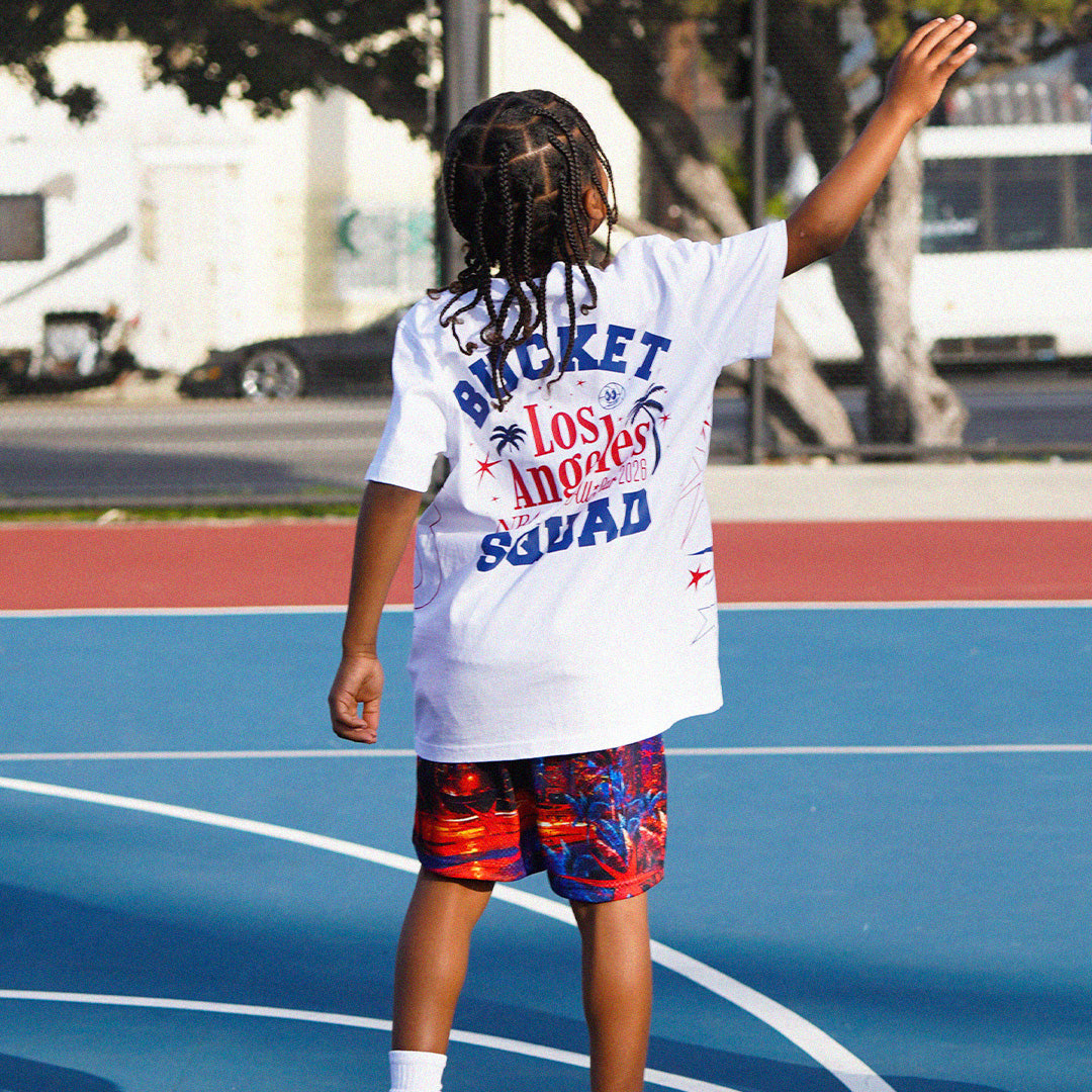NBA ALL-STAR 2026 LA CITYSCAPE YOUTH SHORTS