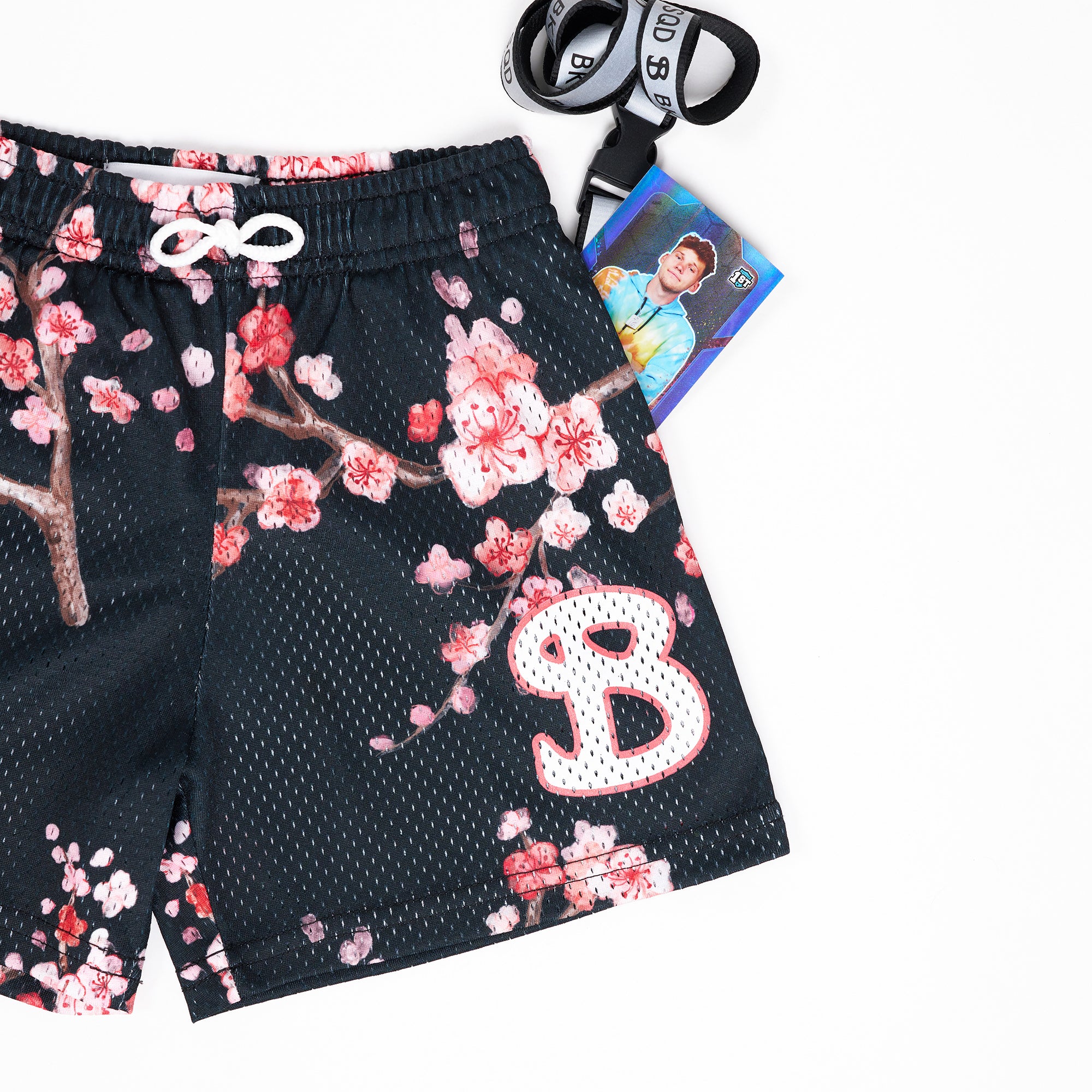 CHERRY BLOSSOM YOUTH SHORTS