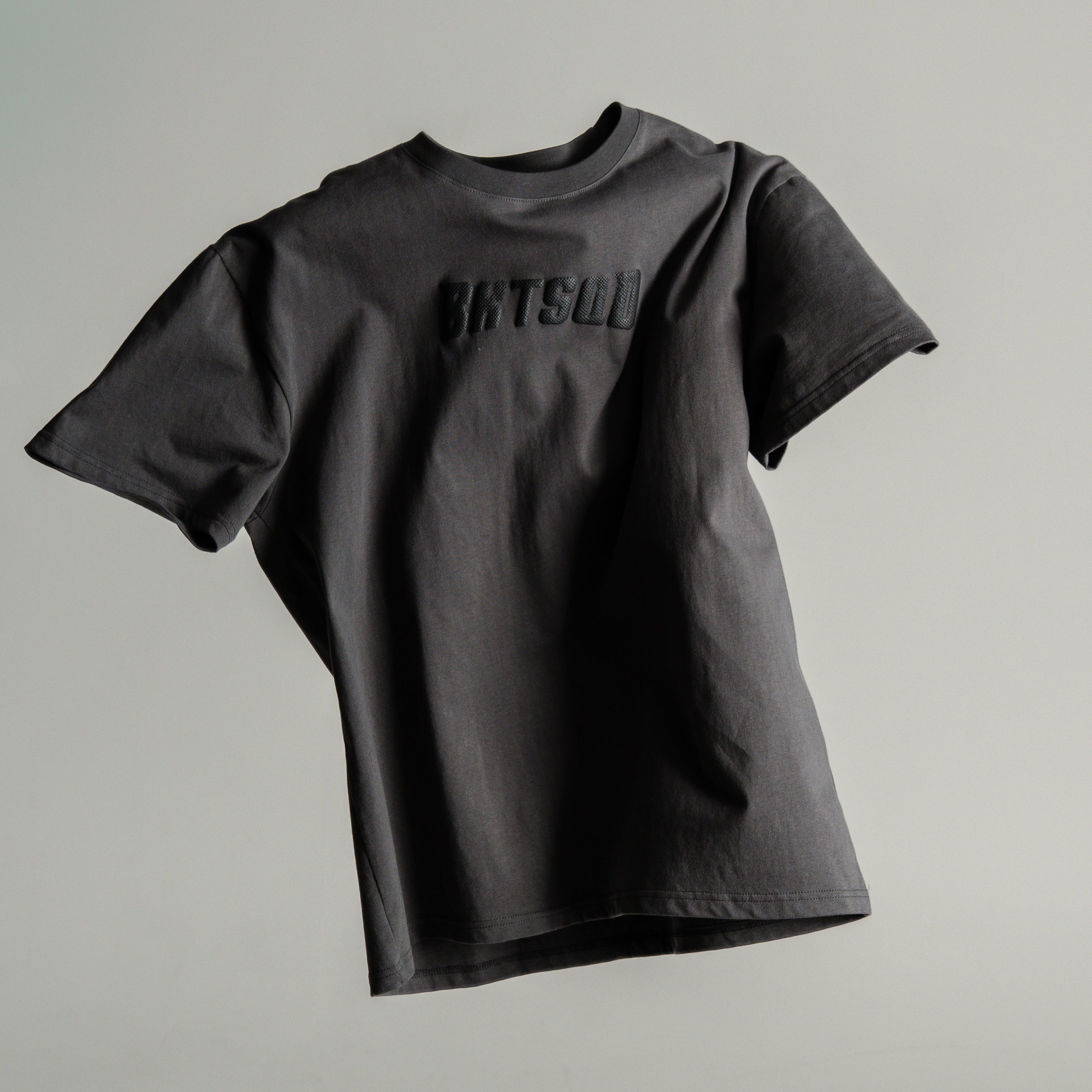 SOLID CHAR YOUTH TEE