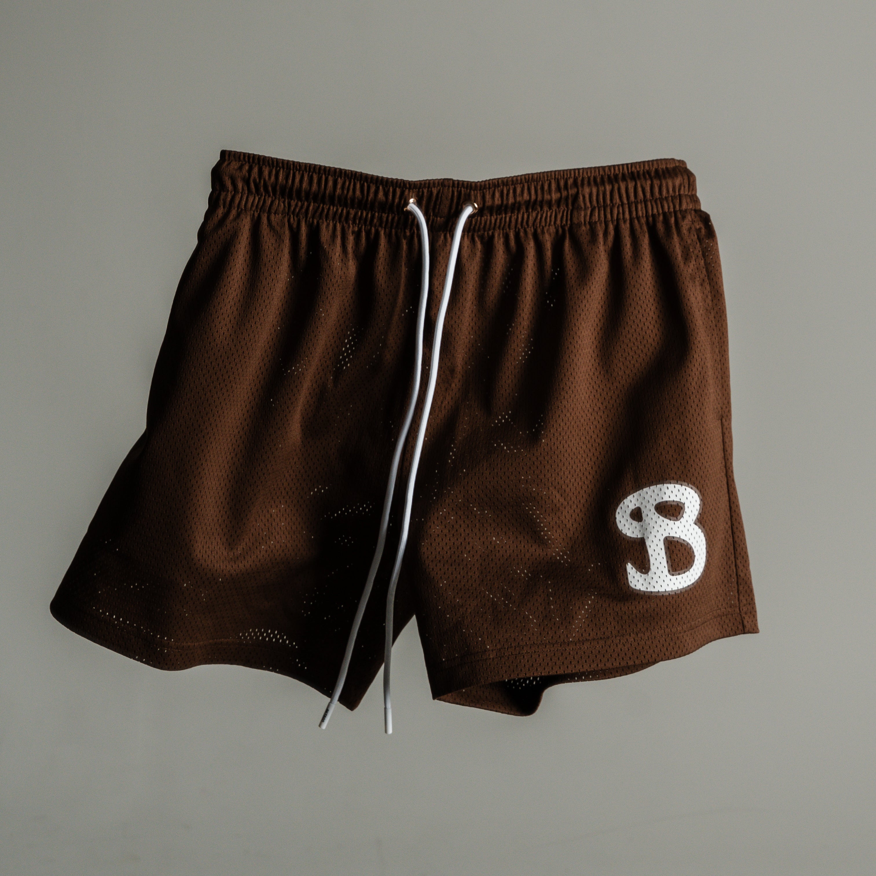 SOLID MOCHA YOUTH SHORTS