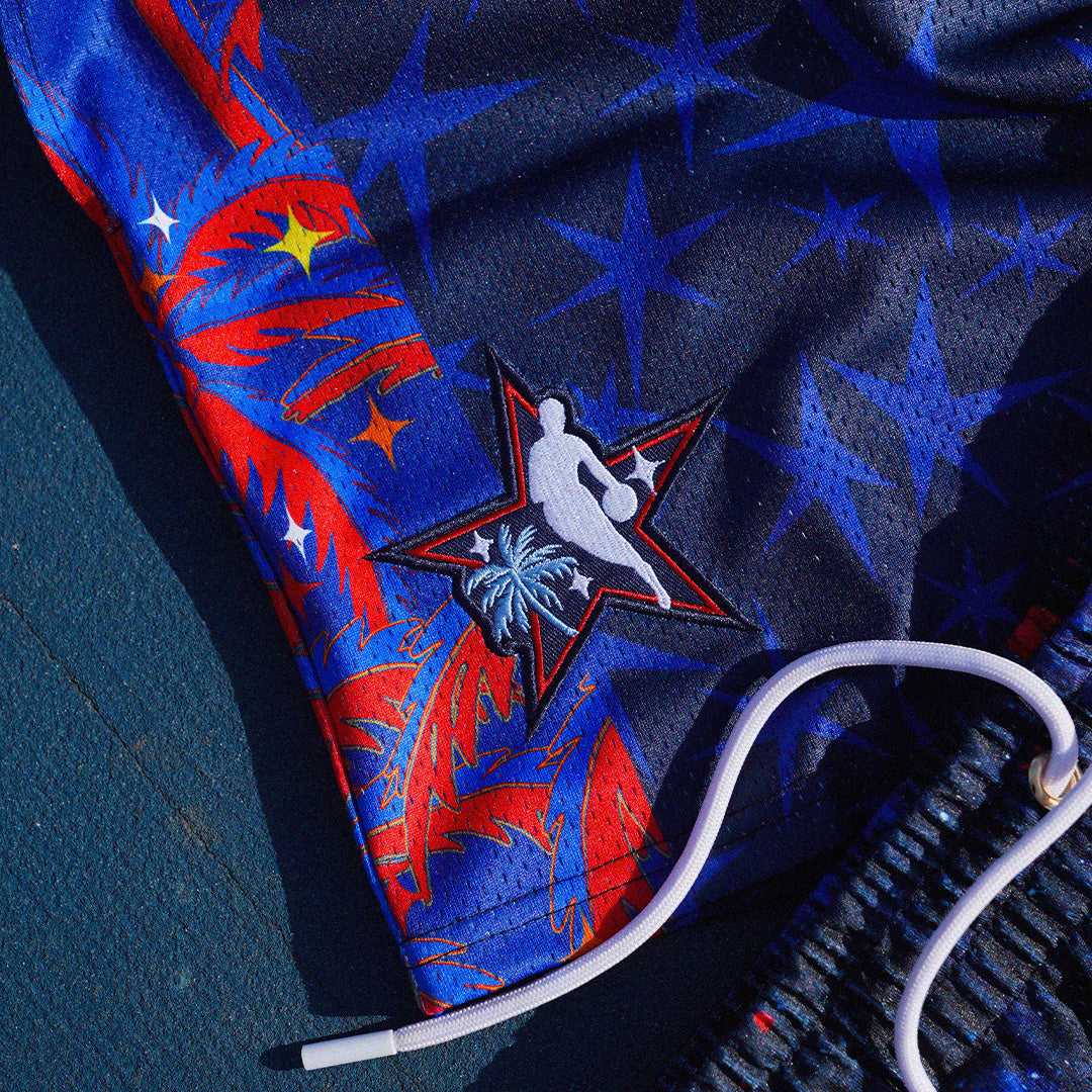 NBA ALL-STAR 2026 PALM TREE YOUTH SHORTS