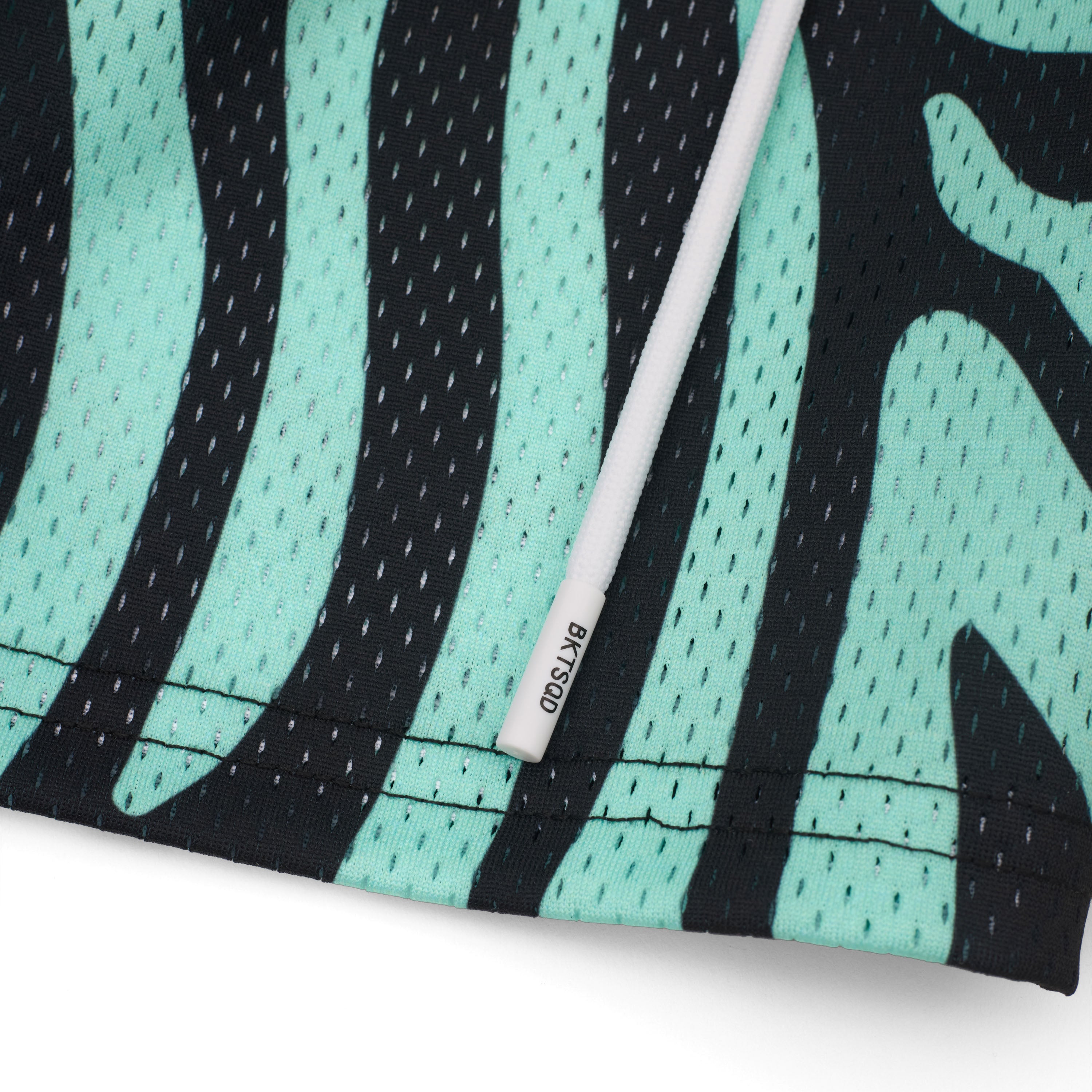 MINT ZEBRA SHORTS