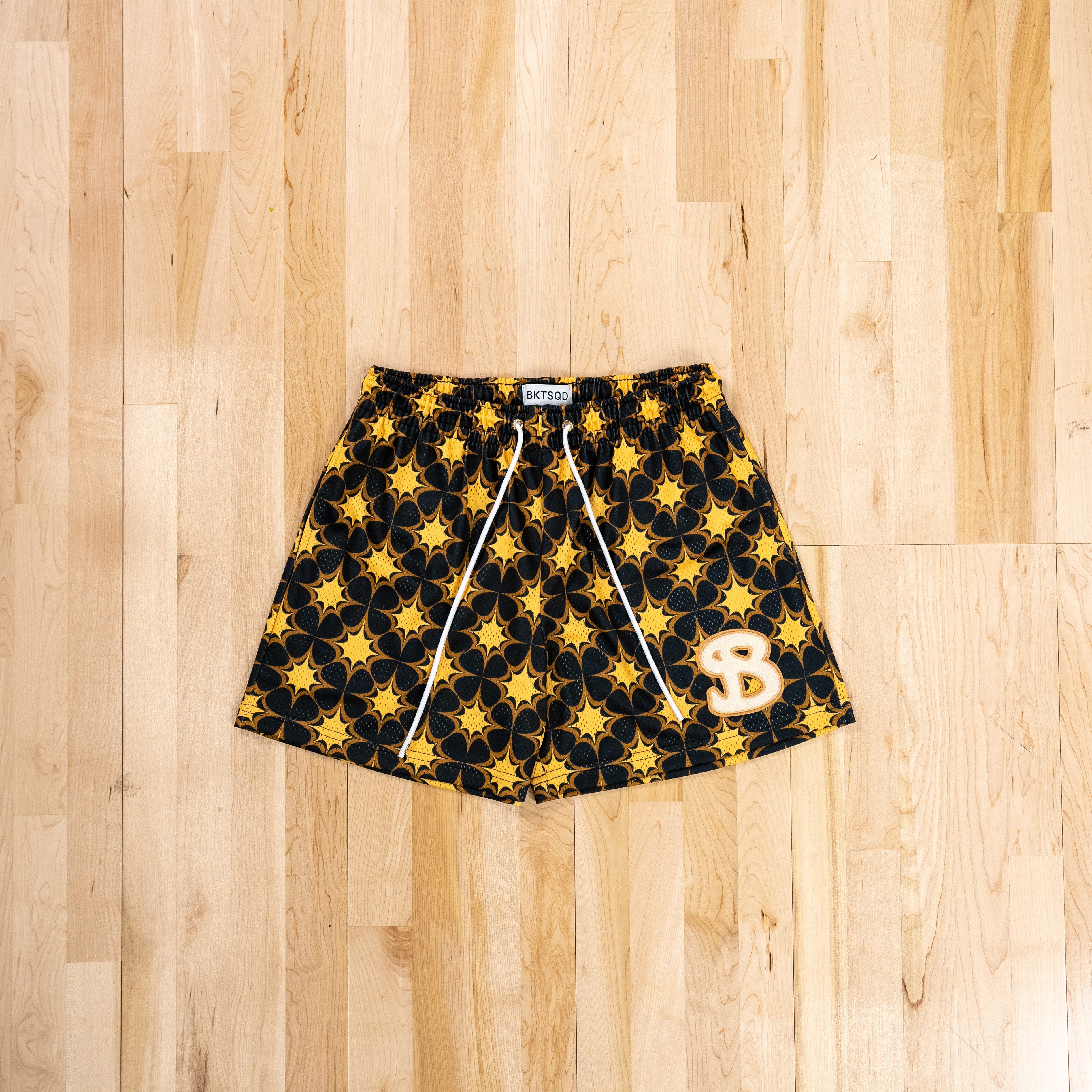 TROPHY GOLD SHORTS - SPARKLE