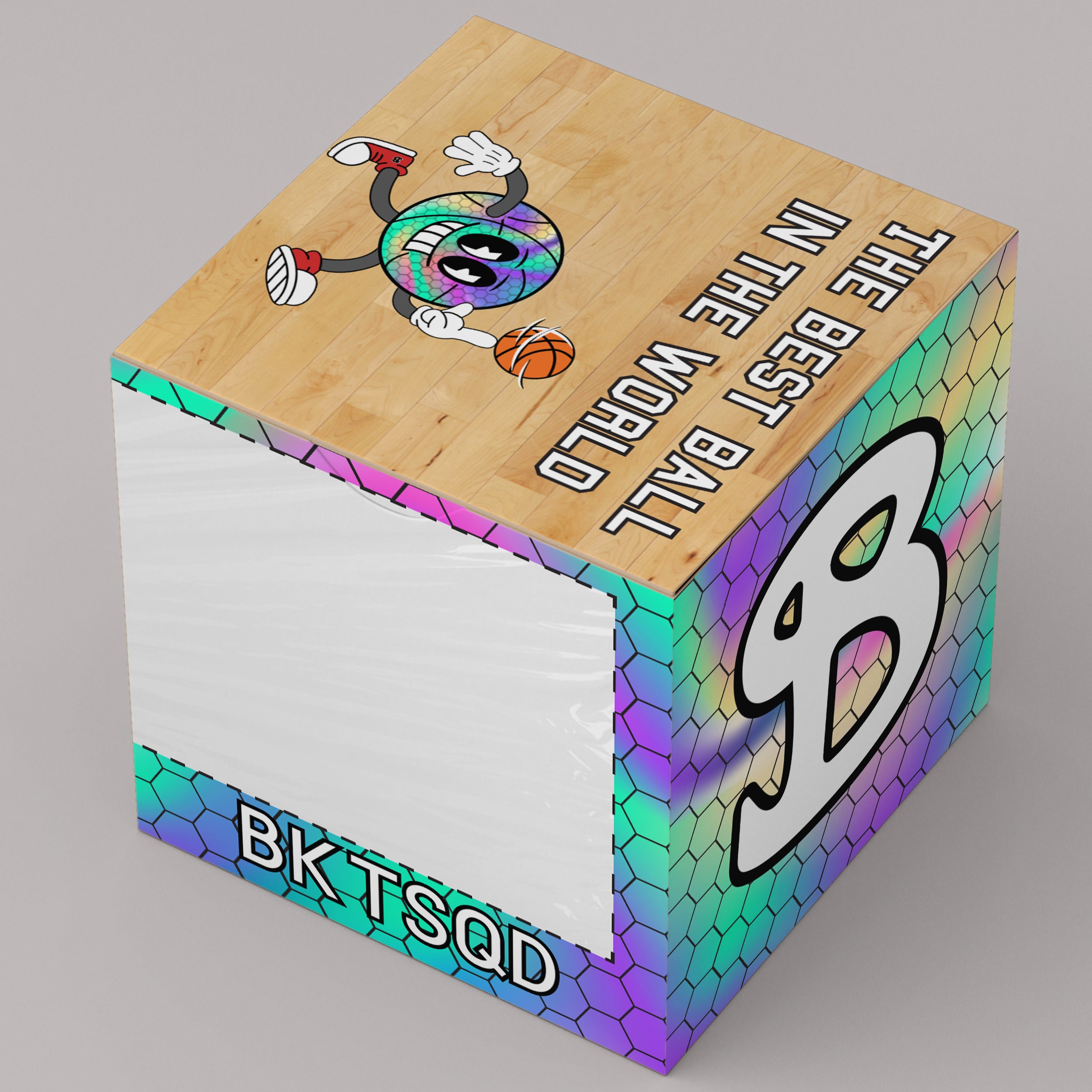 JESSER x BKTSQD 20MIL HOLOGRAPHIC BASKETBALL - COLLECTOR'S EDITION /250