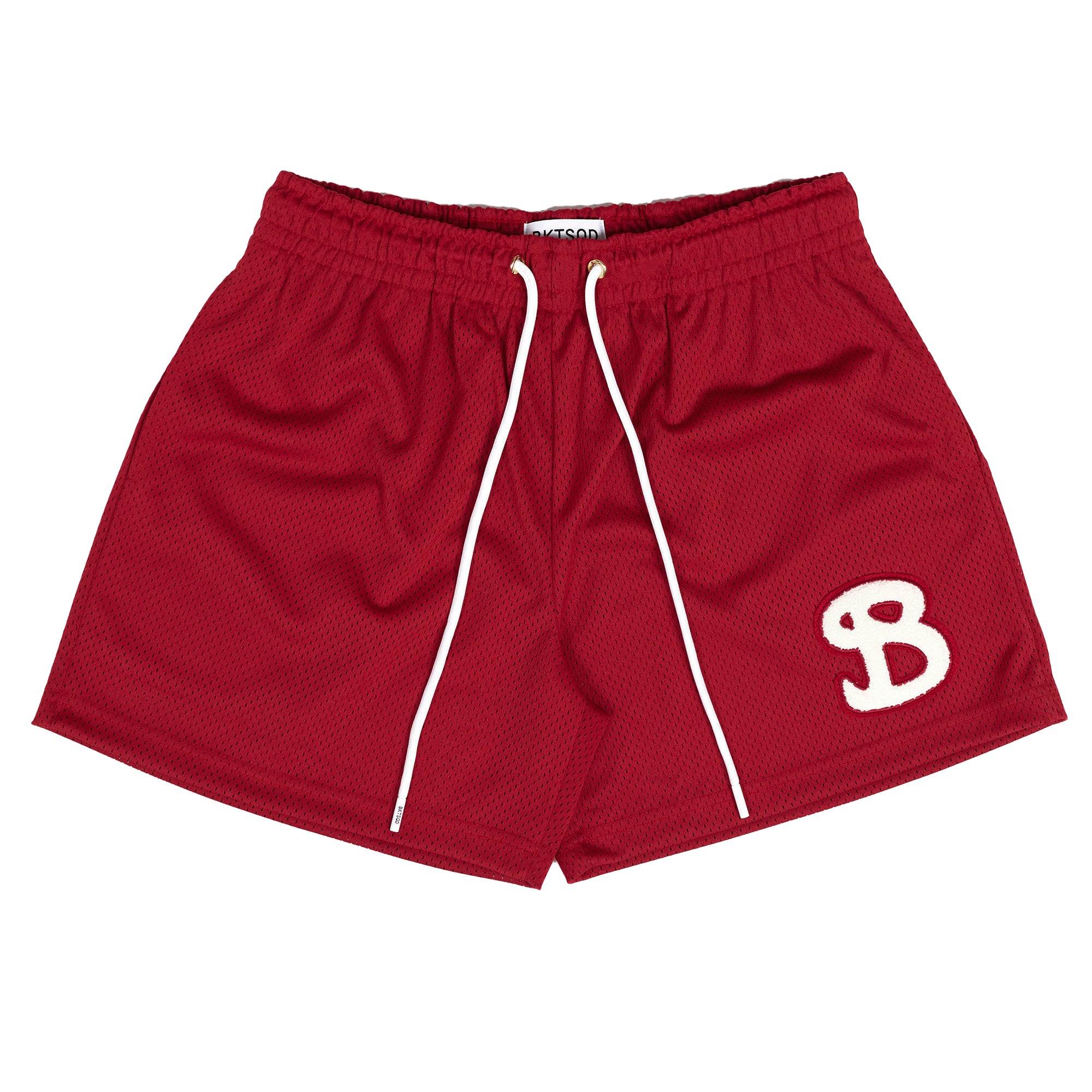 Classic Chenille Shorts Adult - Red