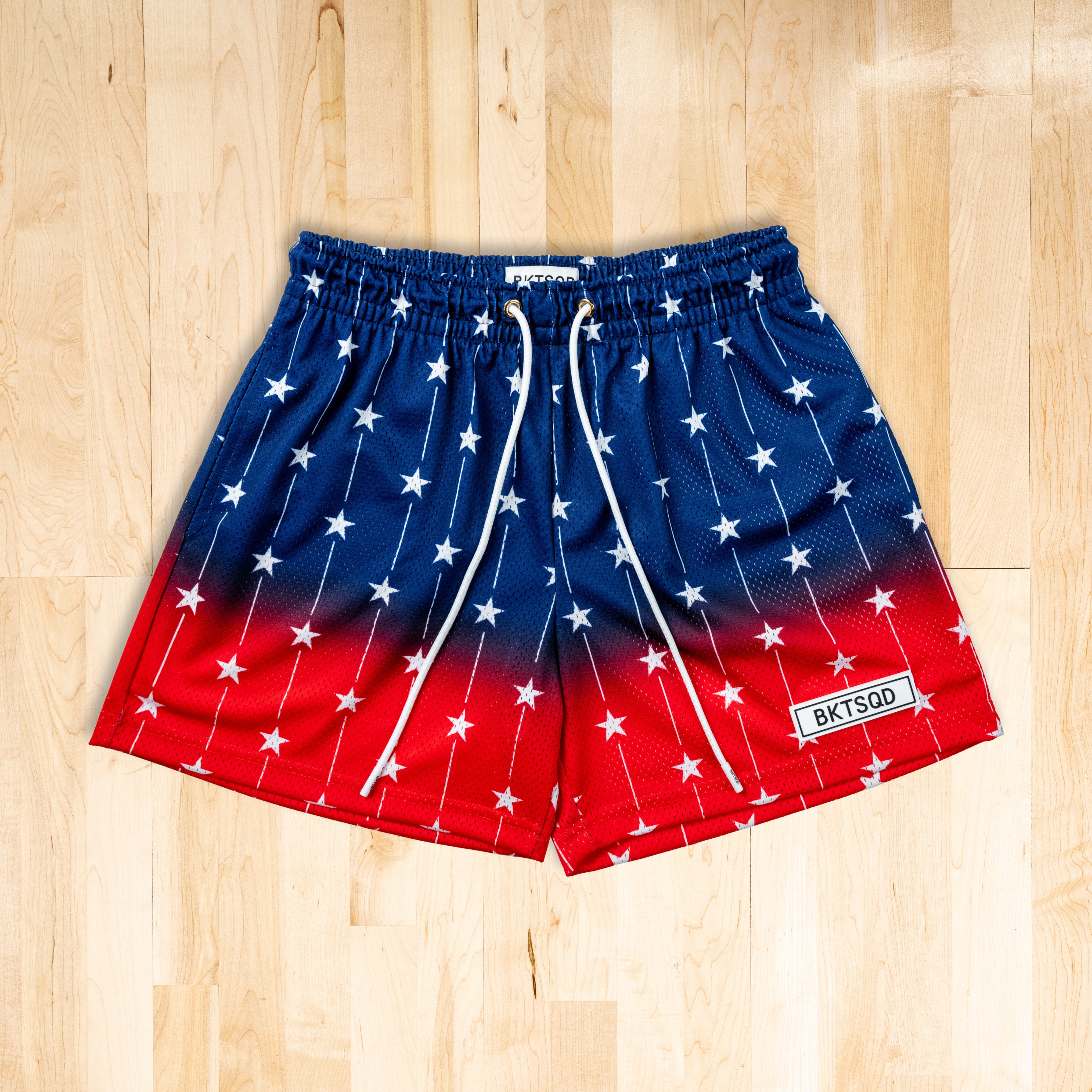 STRIPES AND STARS SHORTS