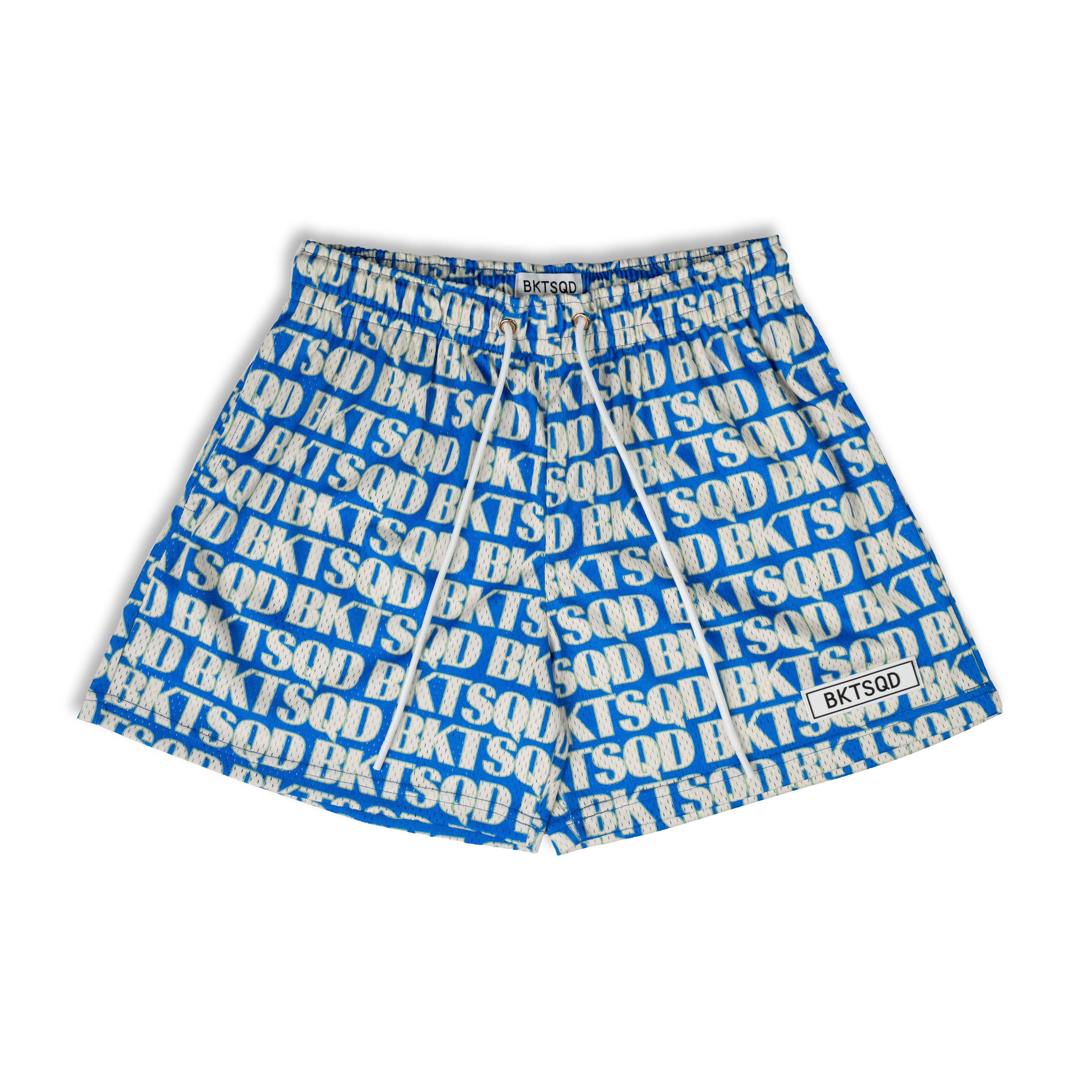 ALLOVER SHORTS - BLUE