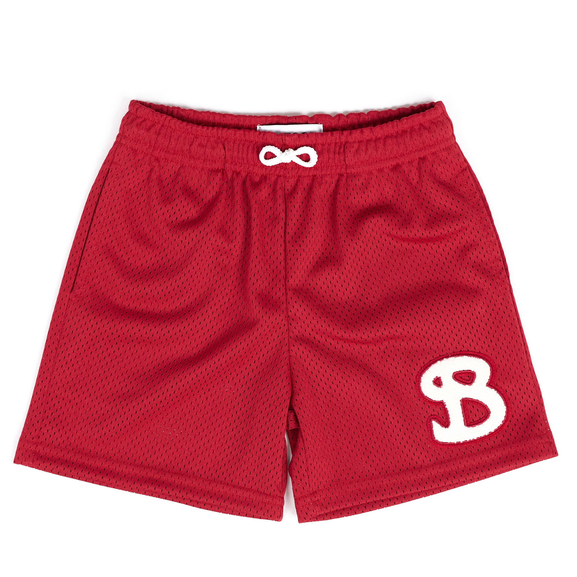 Classic Chenille Shorts Youth - Red