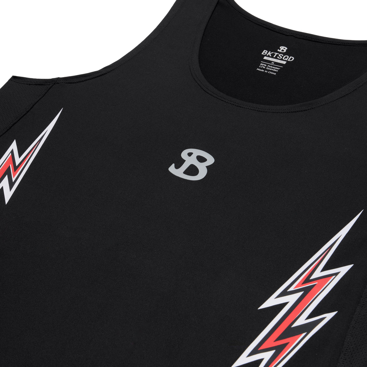 Bucketsquad Black Iso Compression Tank | Adult Compression Tank Top