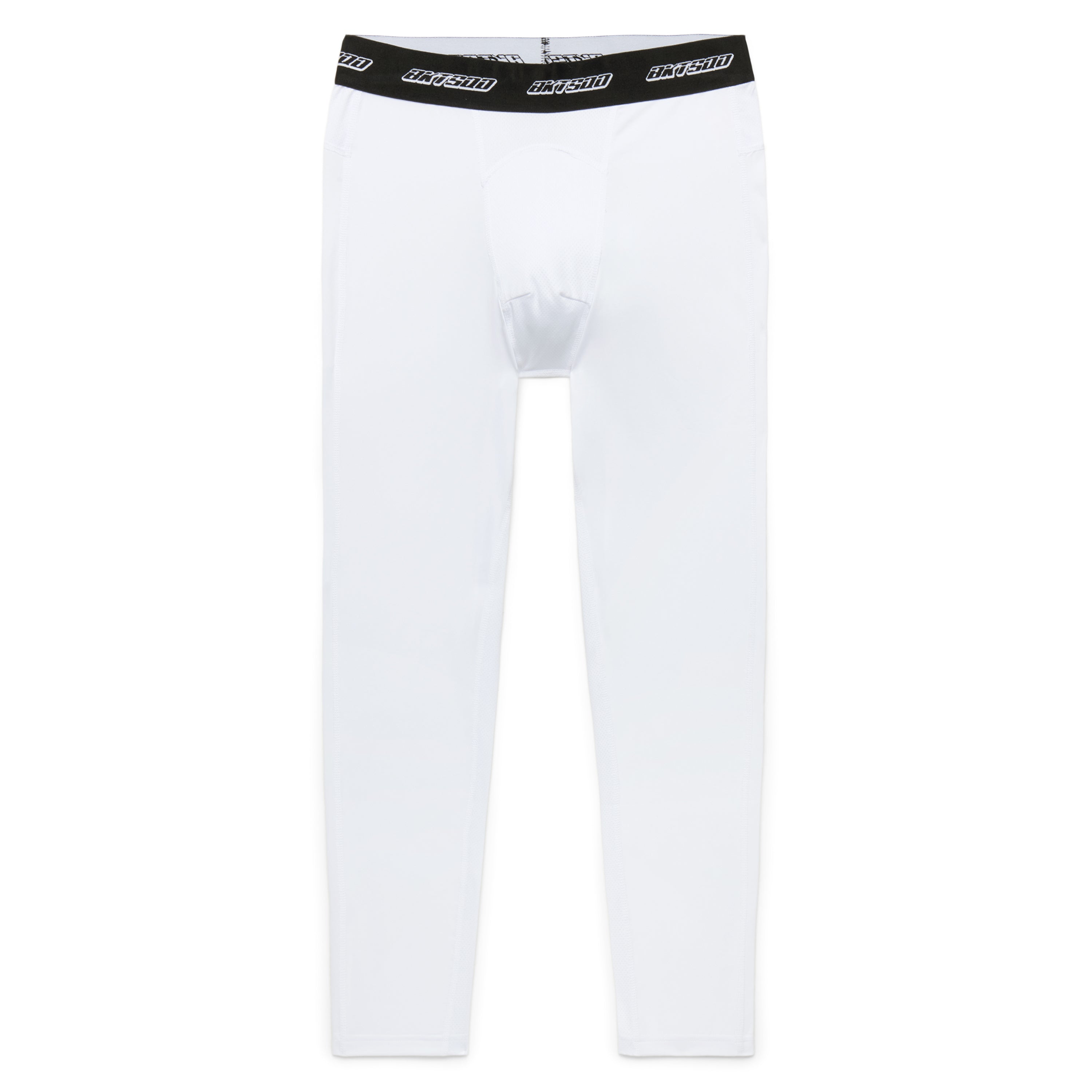 WHITE ISO COMPRESSION LEGGING