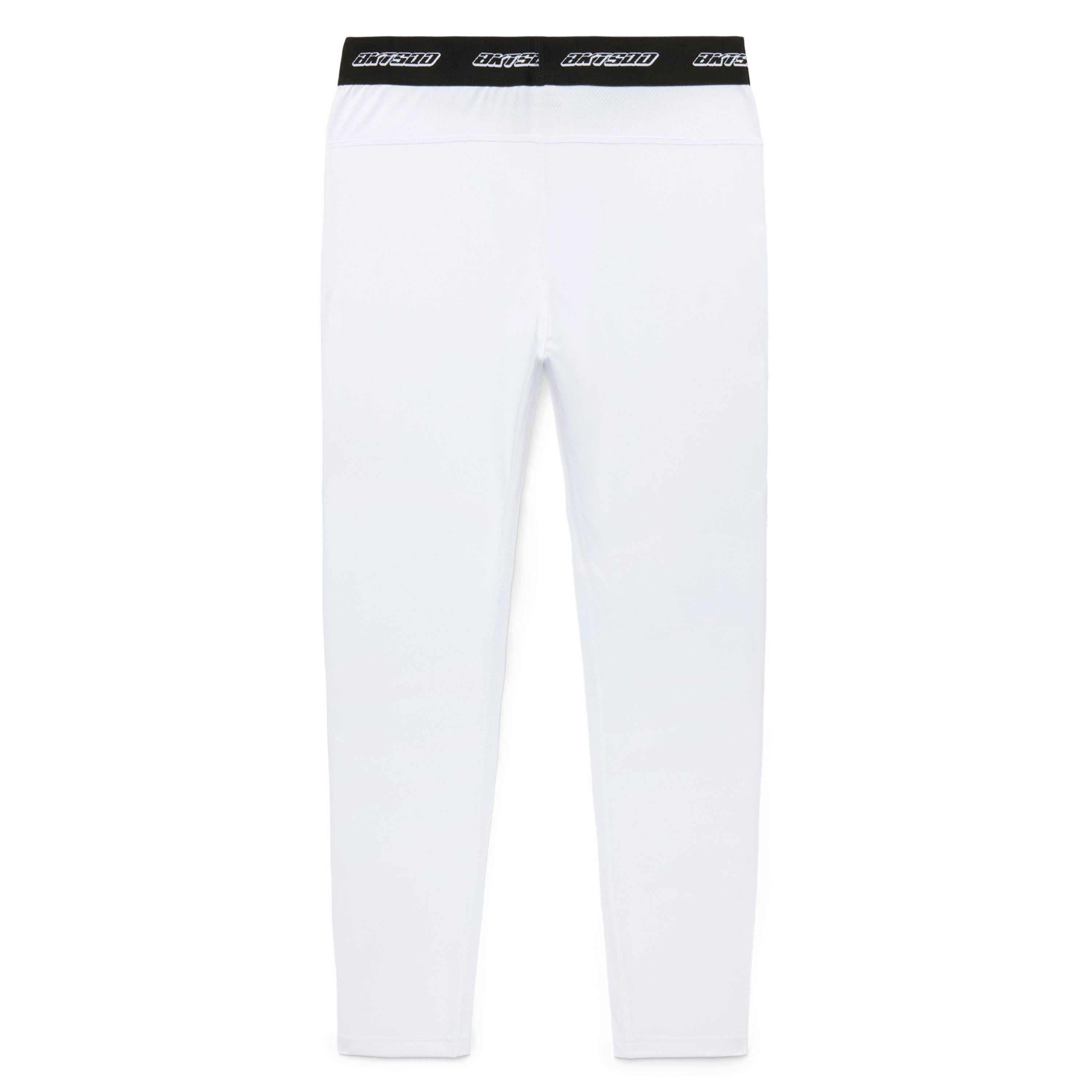 WHITE ISO COMPRESSION LEGGING