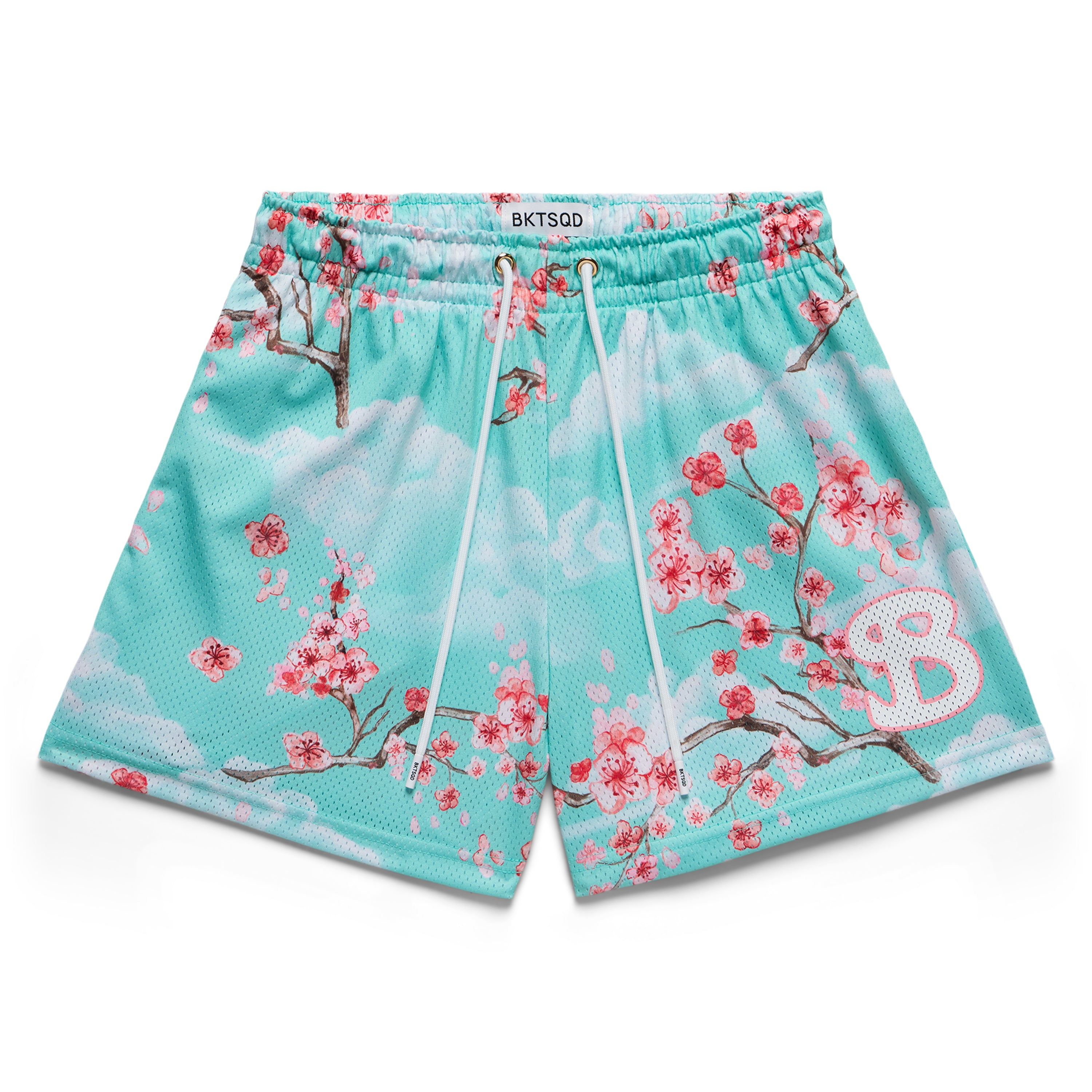 CHERRY BLOSSOM SPRING SKY SHORTS