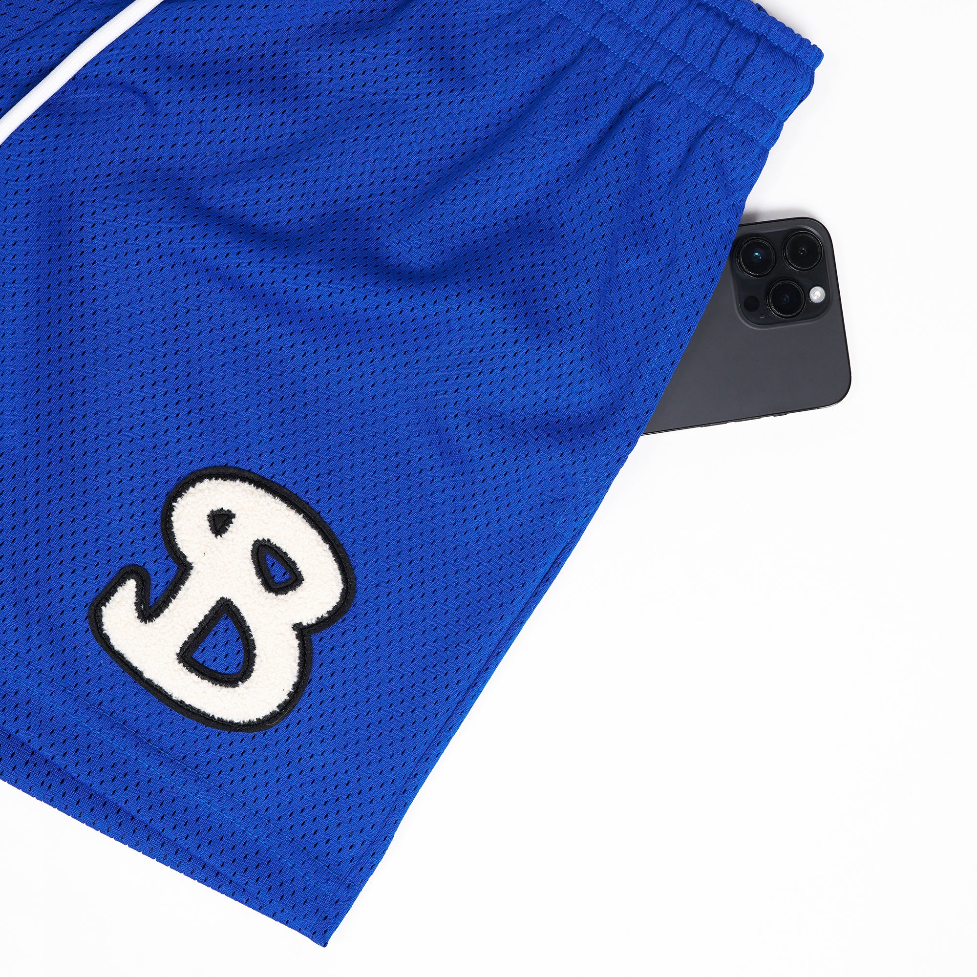 Classic Chenille Shorts Adult - Royal Blue