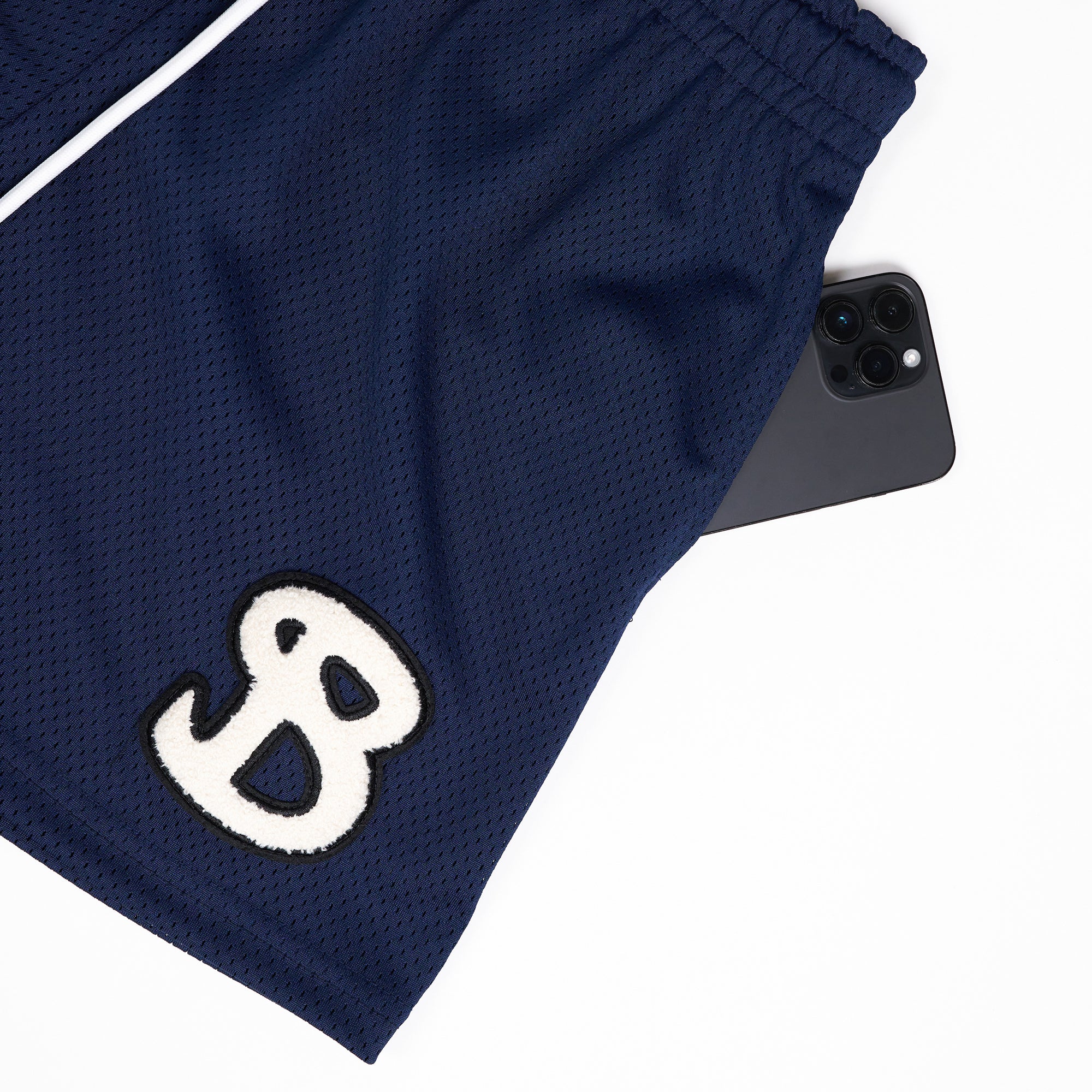 Classic Chenille Shorts Adult - Navy