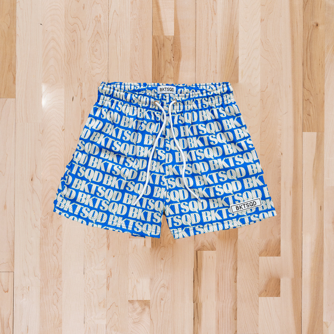 ALLOVER SHORTS - BLUE