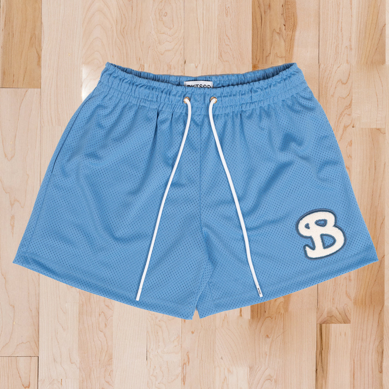 Classic Chenille Shorts Adult - Baby Blue