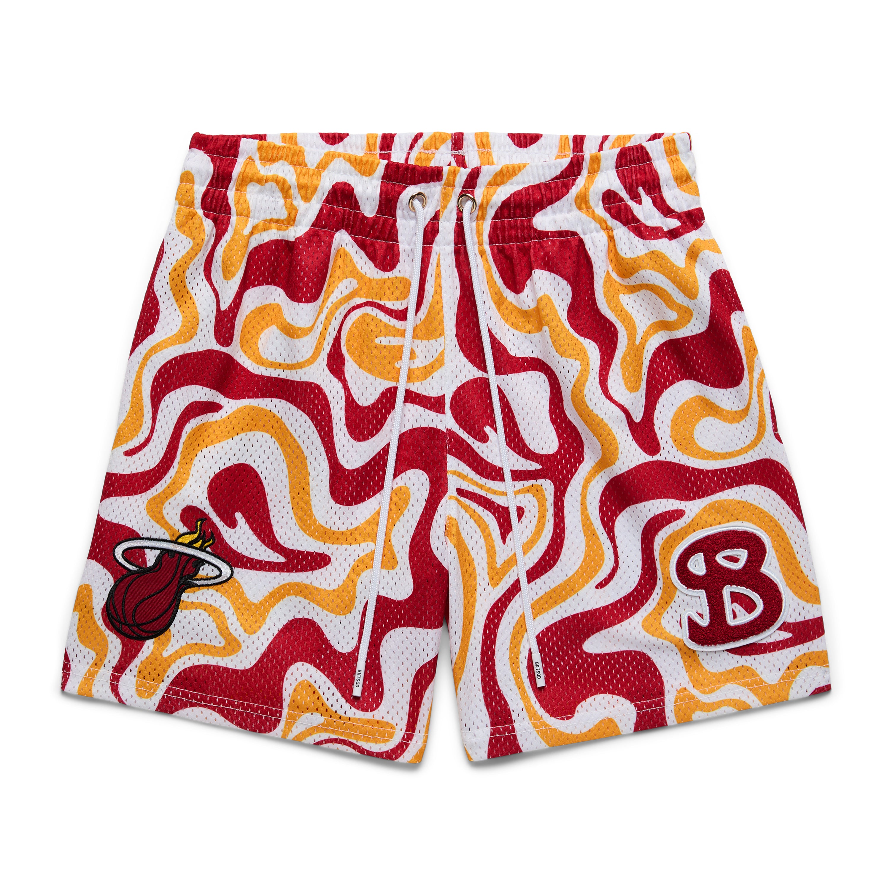 NBA x BKTSQD MIAMI HEAT TIDAL SHORTS