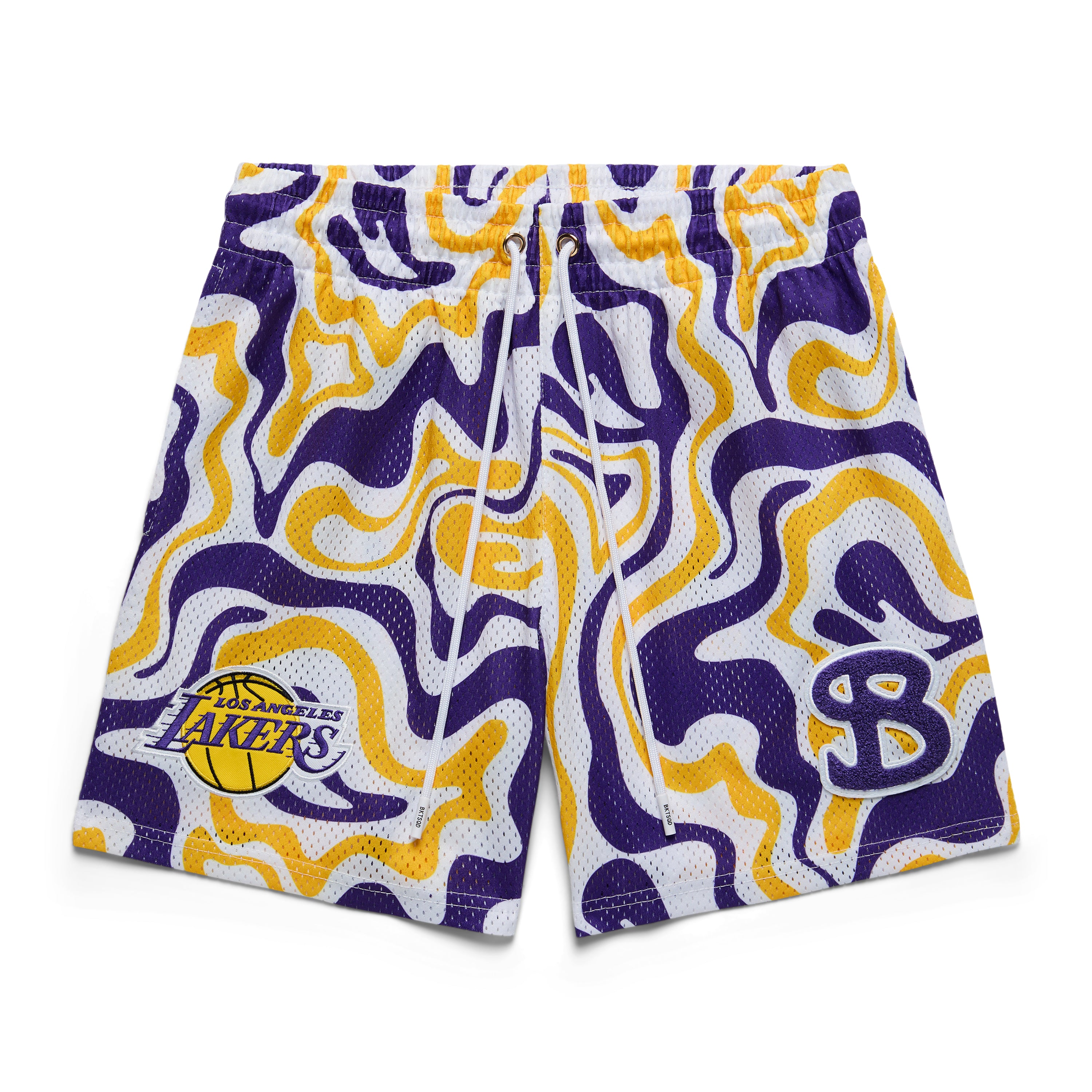 NBA x BKTSQD LOS ANGELES LAKERS TIDAL SHORTS