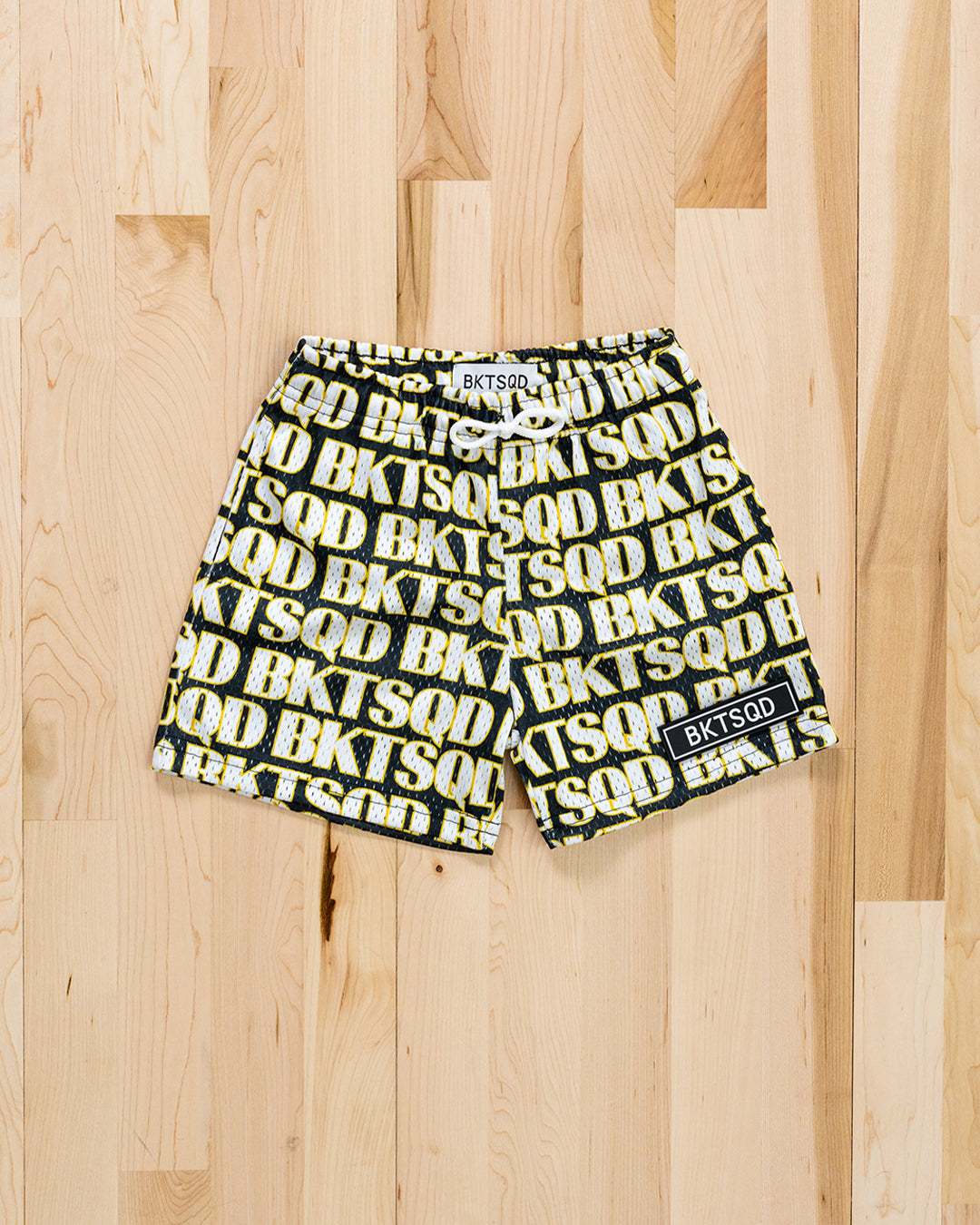 ALLOVER YOUTH SHORTS - BLACK