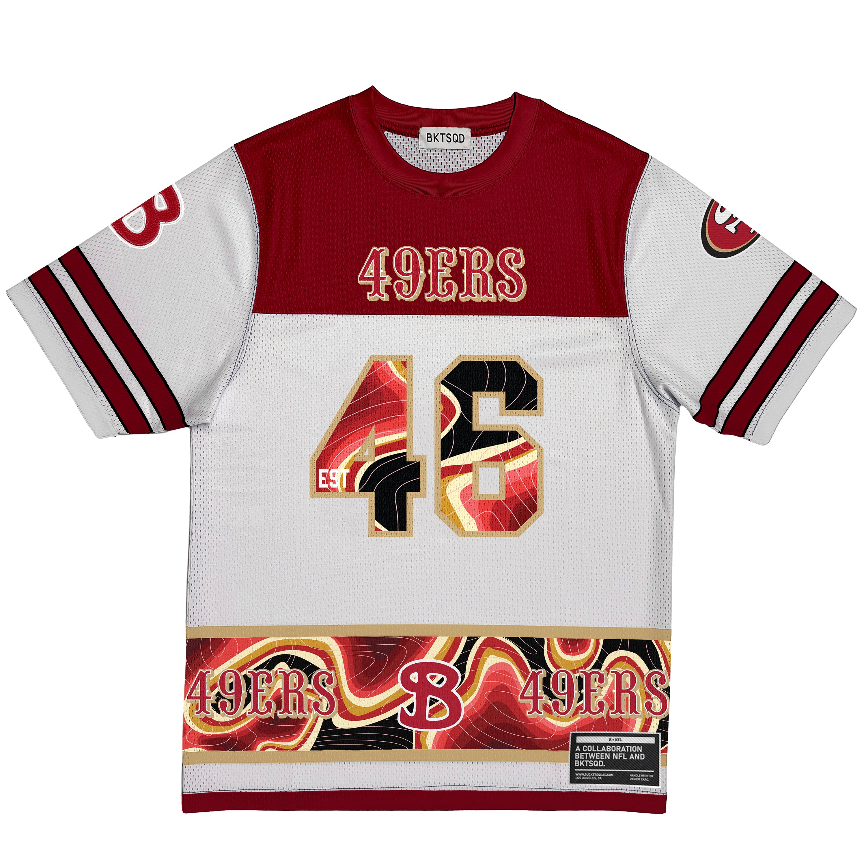 SAN FRANCISCO 49ERS NFL MESH TEE