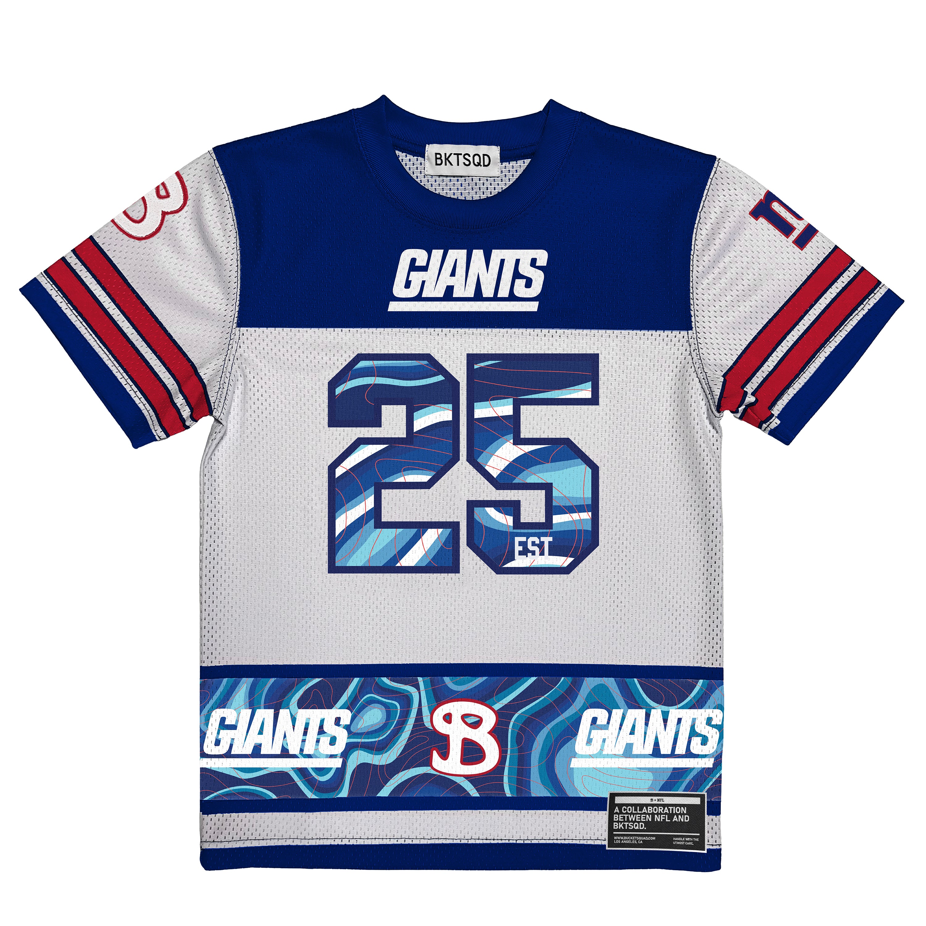 NEW YORK GIANTS NFL YOUTH MESH TEE