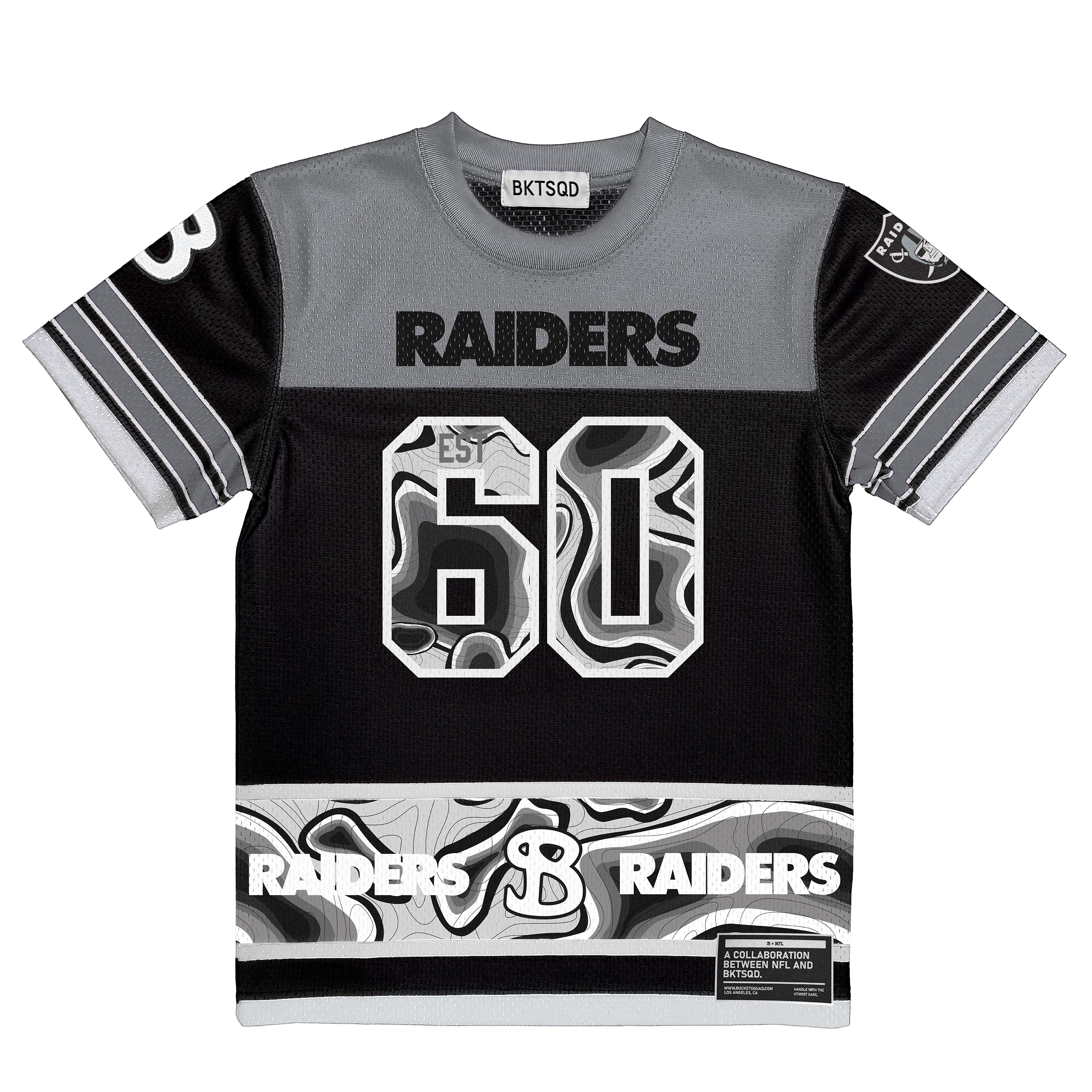 LAS VEGAS RAIDERS NFL YOUTH MESH TEE