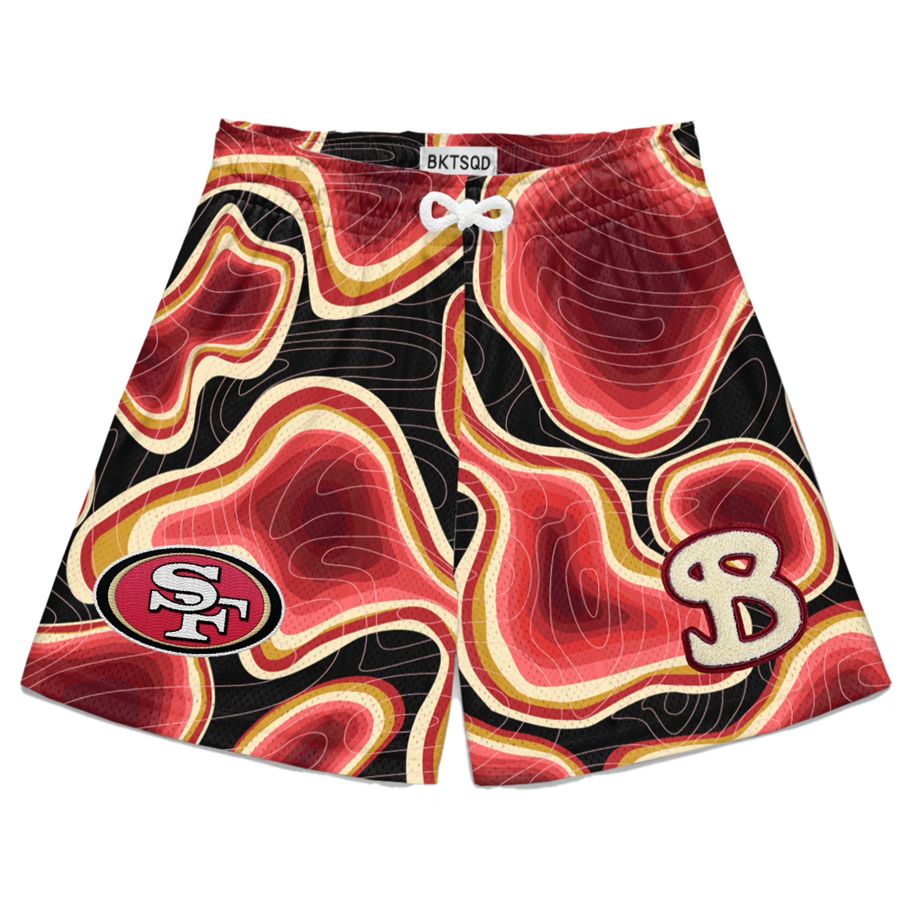 SAN FRANCISCO 49ERS NFL YOUTH WEATHERMAN SHORTS
