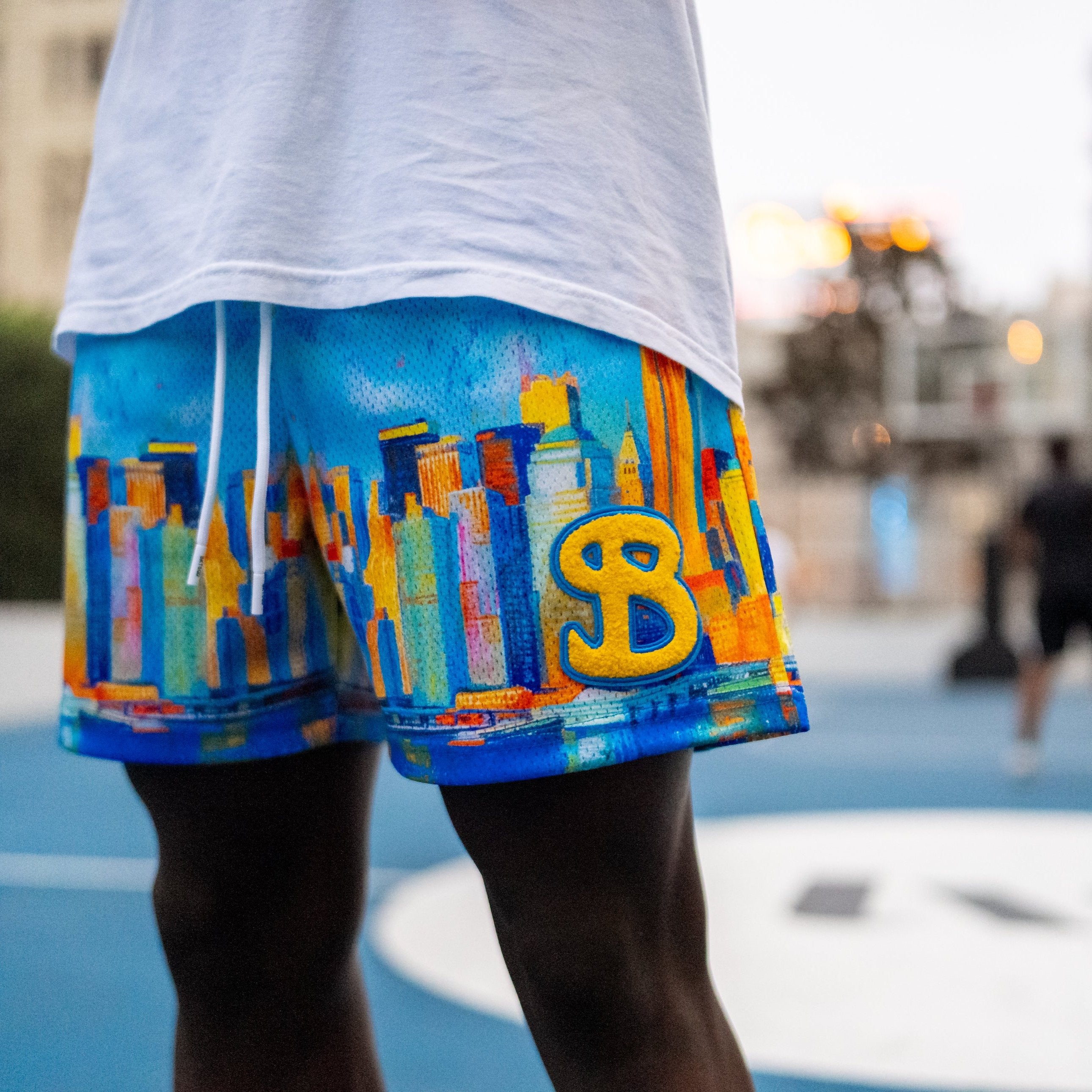 NEW YORK SKYLINE SHORTS