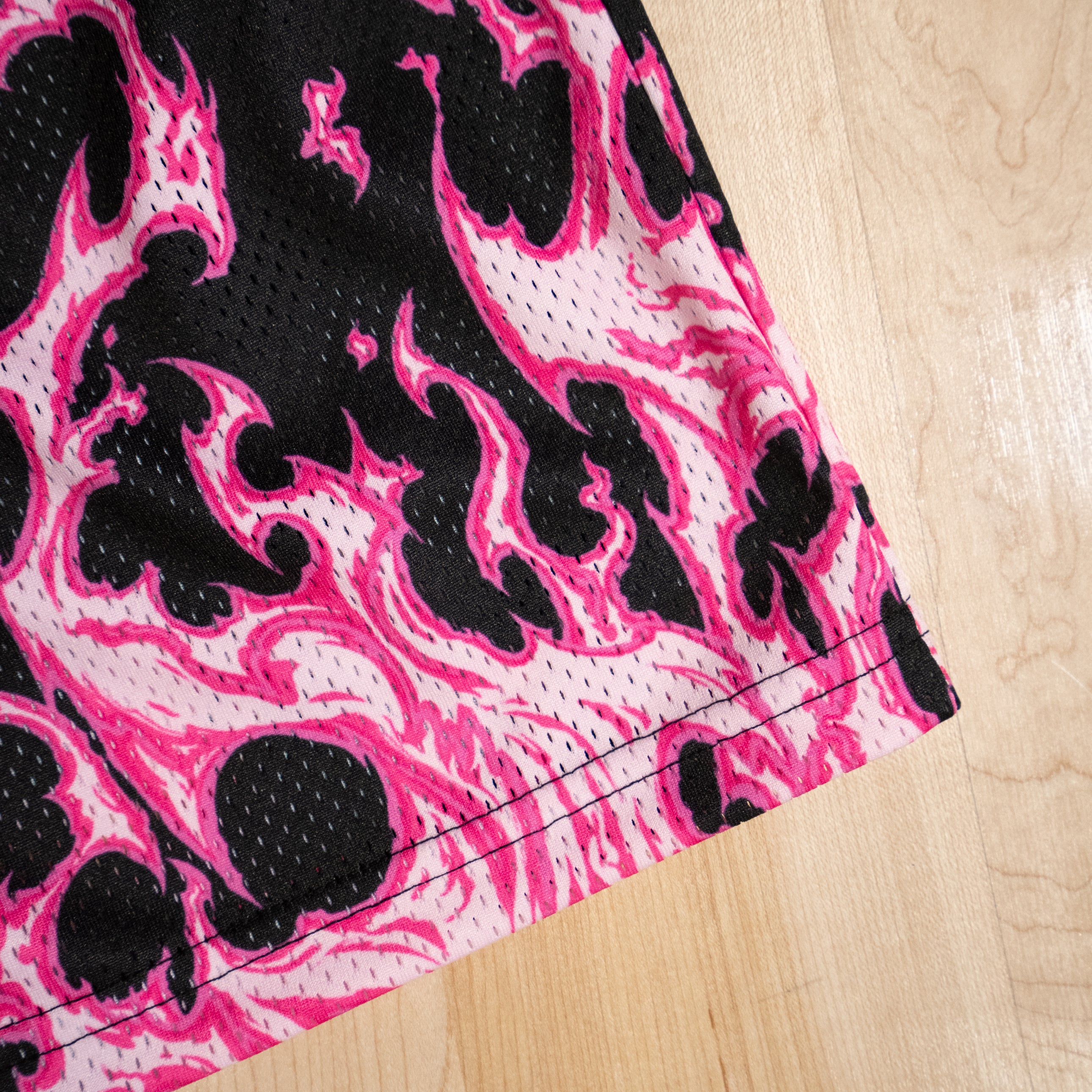 ZHC x BKTSQD SHORTS - PINK FLAME