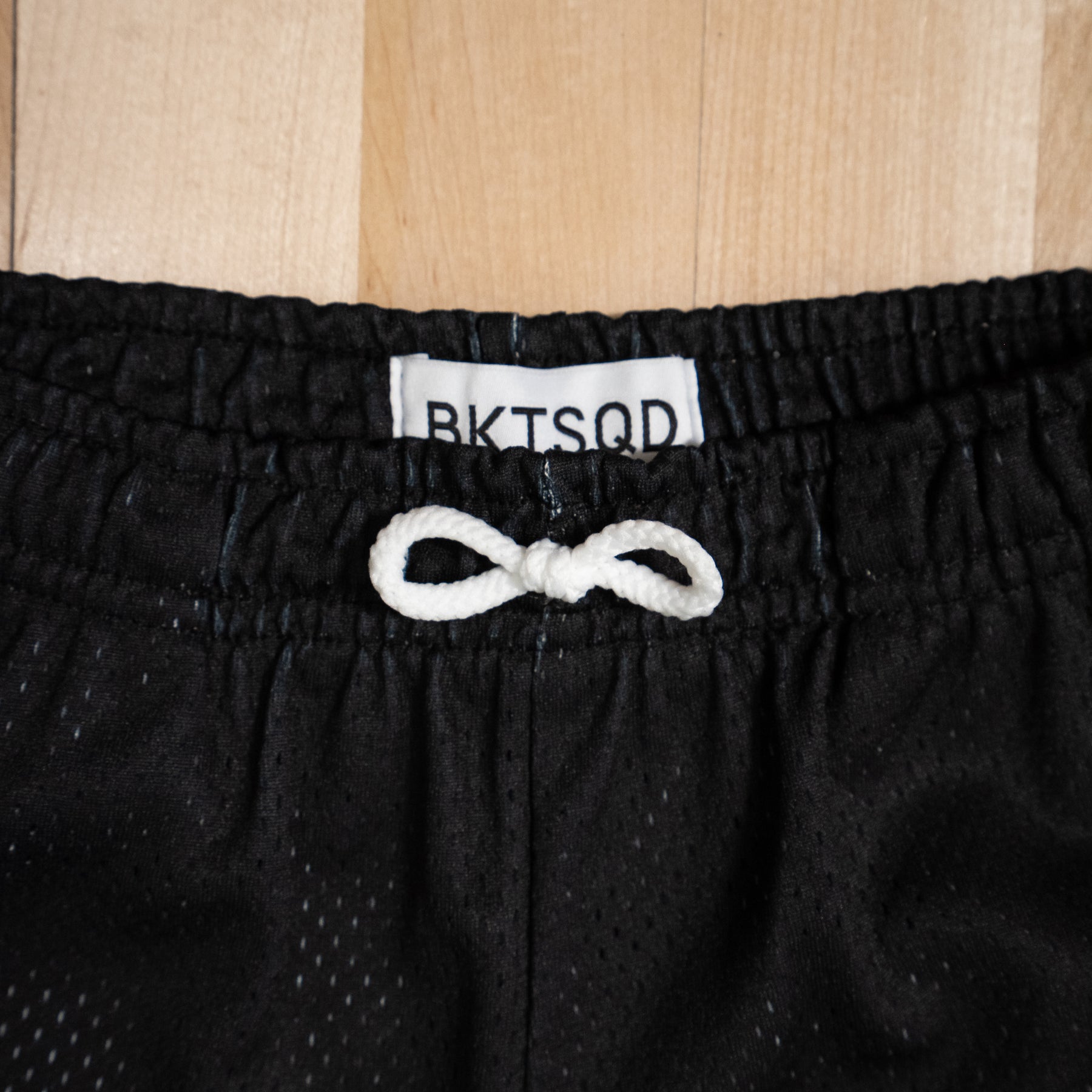 ZHC x BKTSQD YOUTH SHORTS WHITE FLAME BUCKETSQUAD