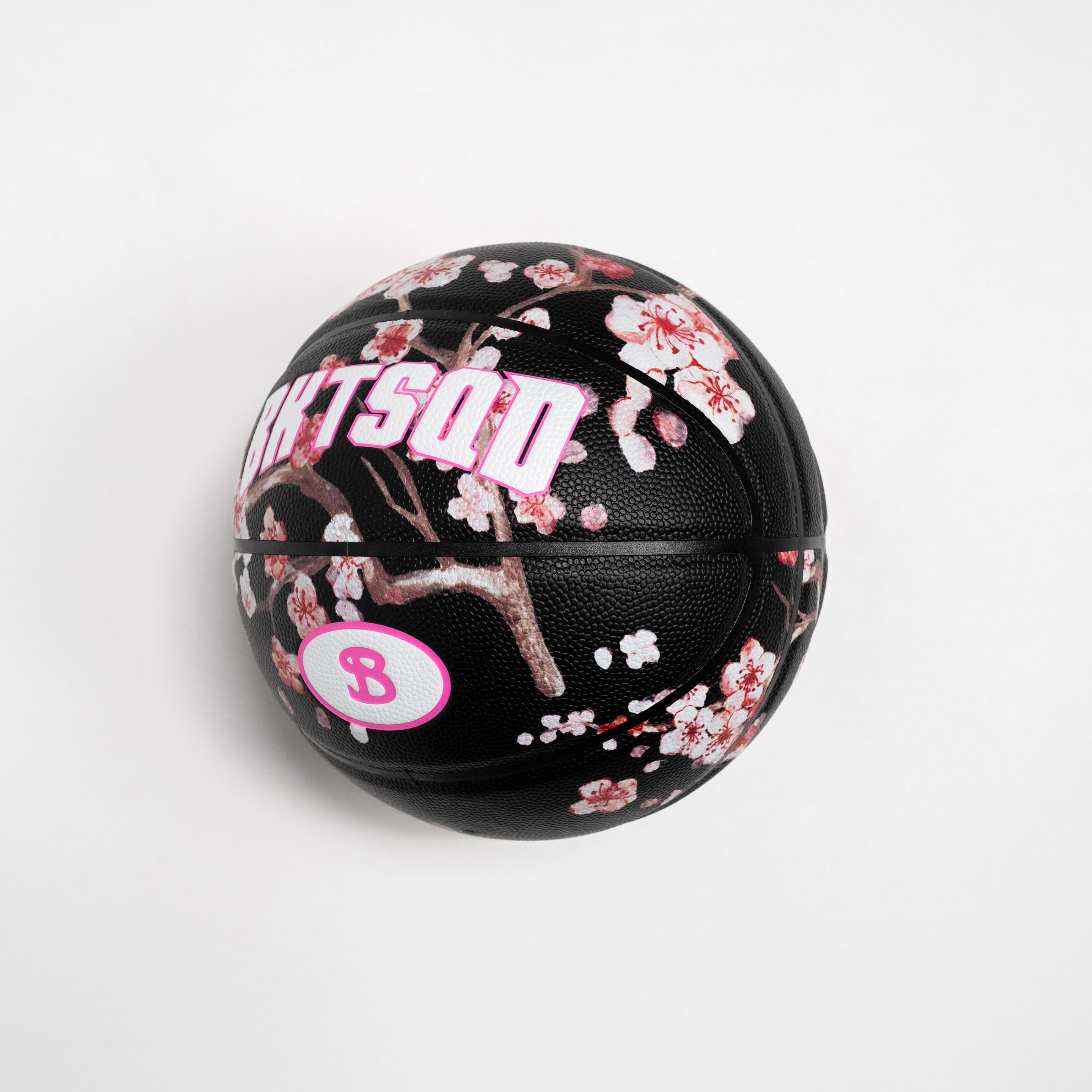 BASKETBALL - CHERRY BLOSSOM BLACK SIZE 7