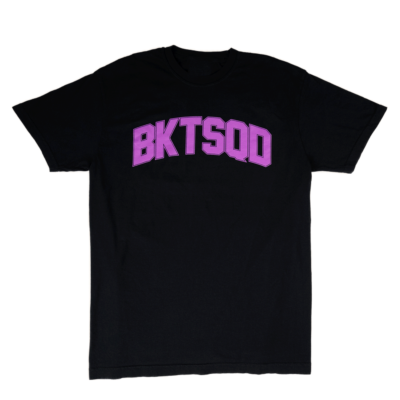 BLACK & PURPLE BKTSQD TEE