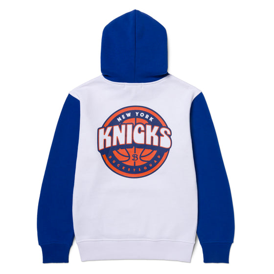 YOUTH NEW YORK KNICKS BADGE HOODIE - back
