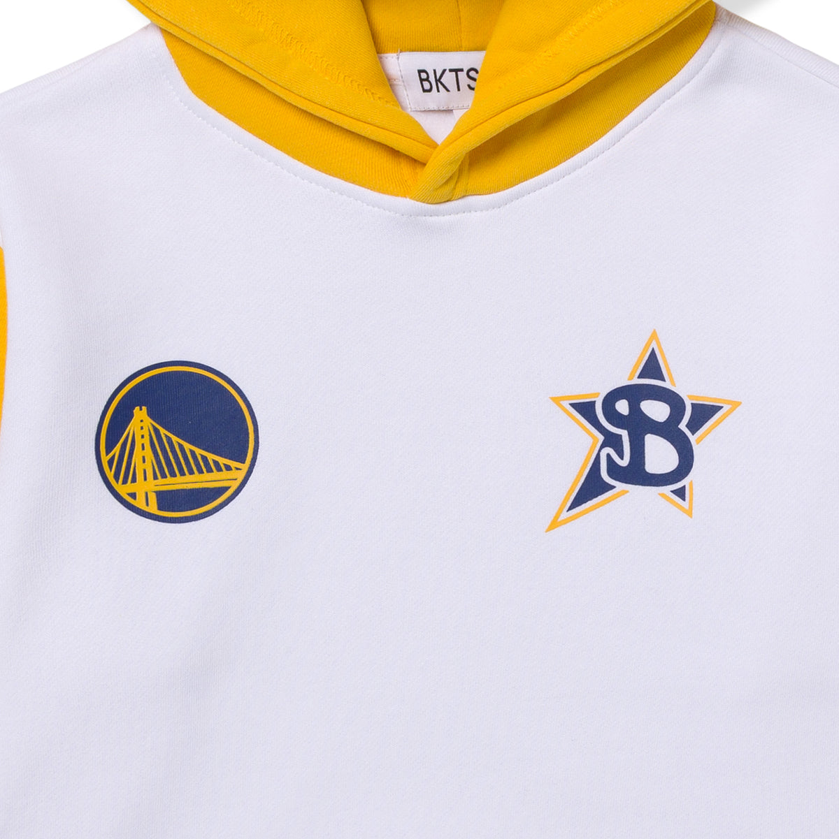YOUTH GOLDEN STATE WARRIORS BADGE HOODIE - detail