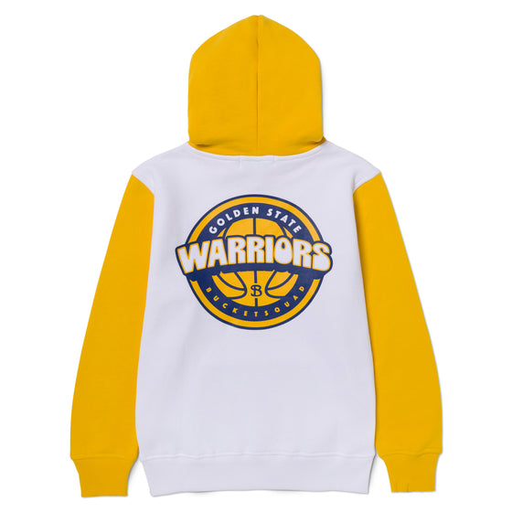 YOUTH GOLDEN STATE WARRIORS BADGE HOODIE - back