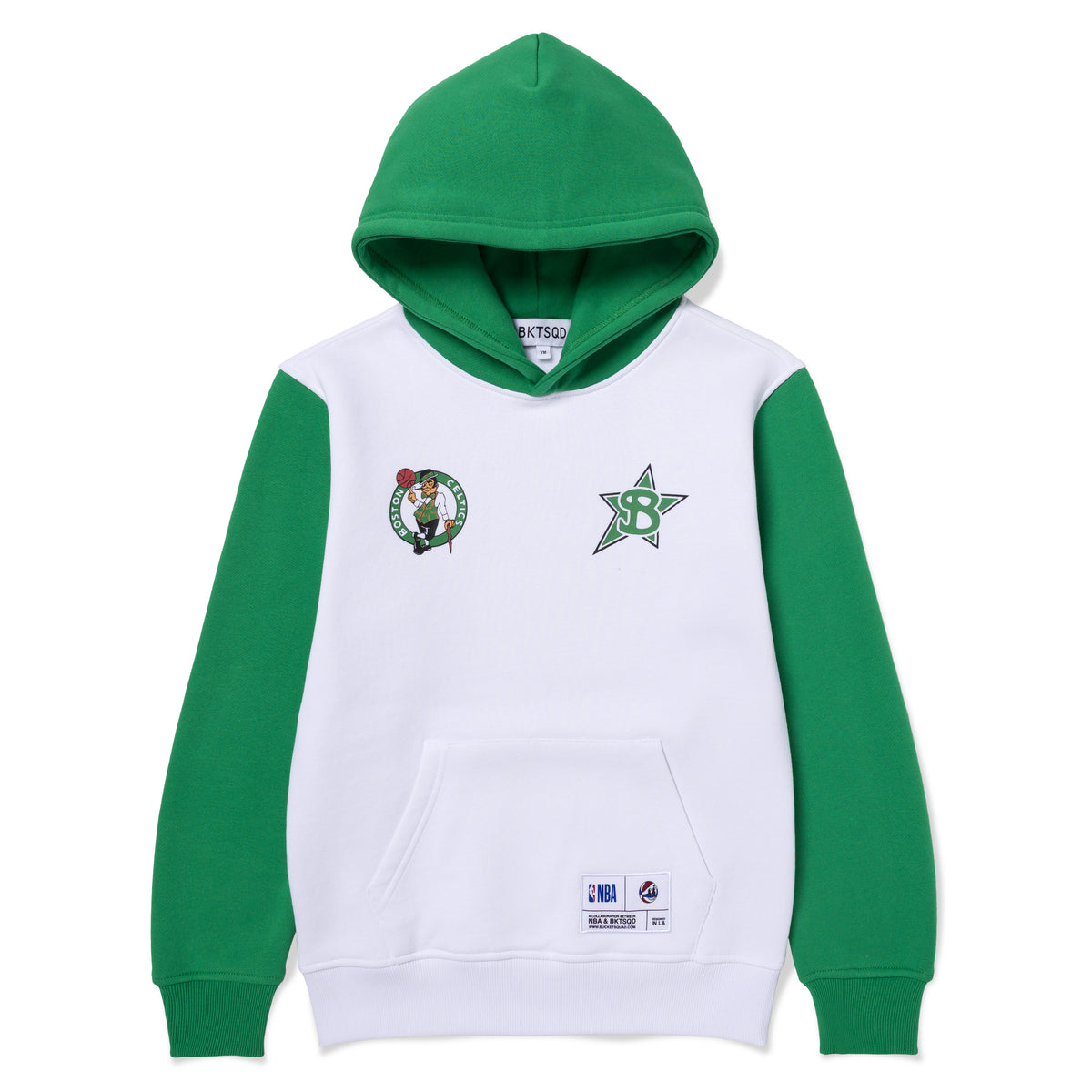 YOUTH BOSTON CELTICS BADGE HOODIE