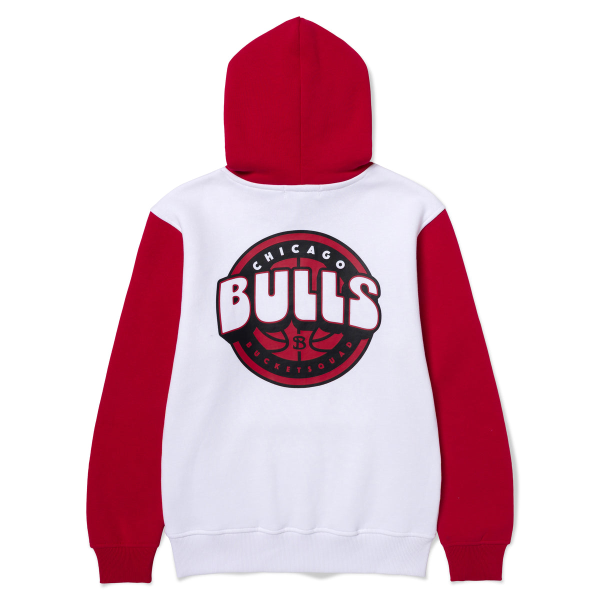 YOUTH CHICAGO BULLS BADGE HOODIE - back
