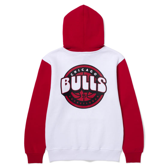 YOUTH CHICAGO BULLS BADGE HOODIE - back