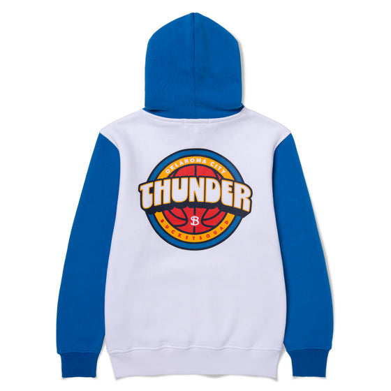 YOUTH OKLAHOMA CITY THUNDER BADGE HOODIE - back