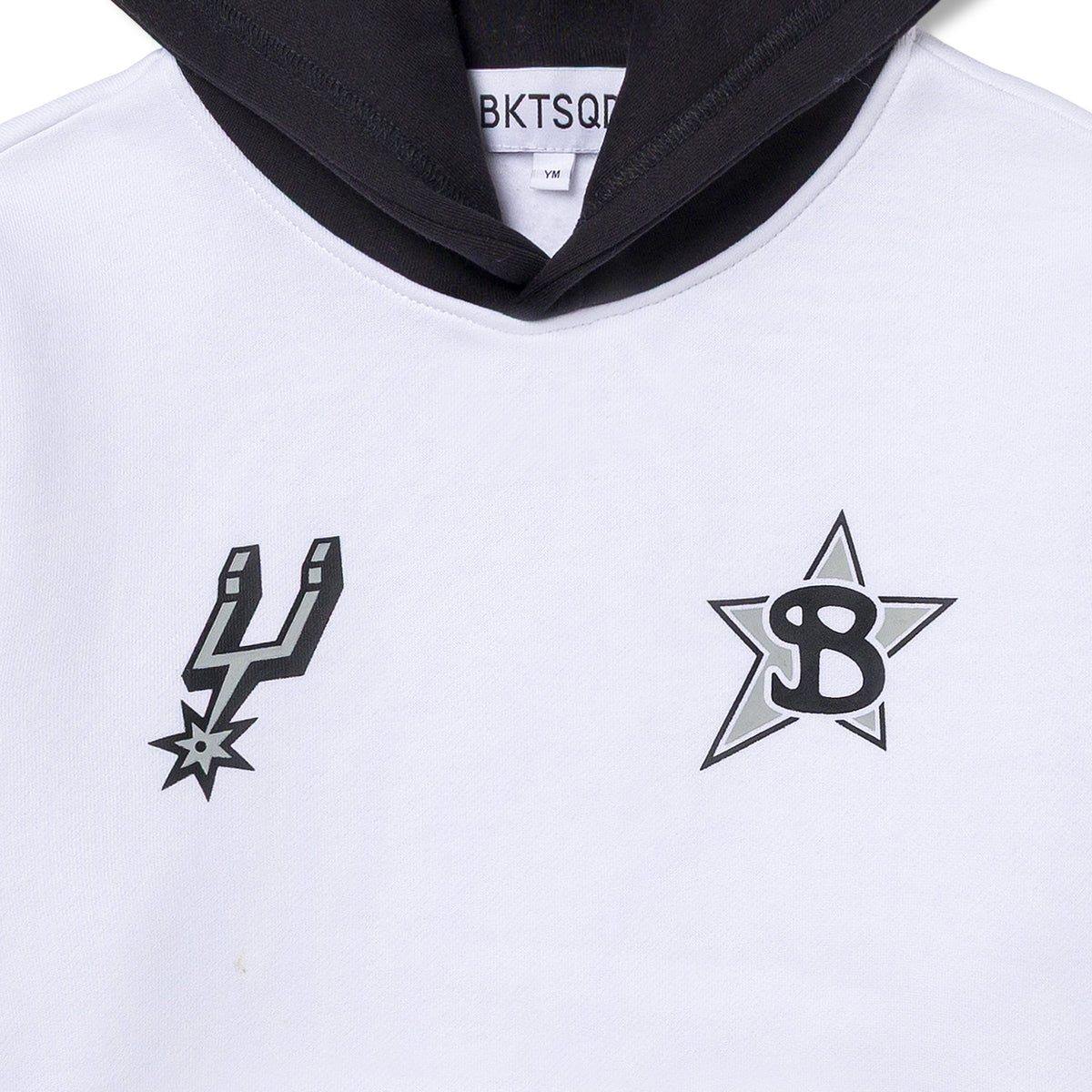 YOUTH SAN ANTONIO SPURS BADGE HOODIE - detail