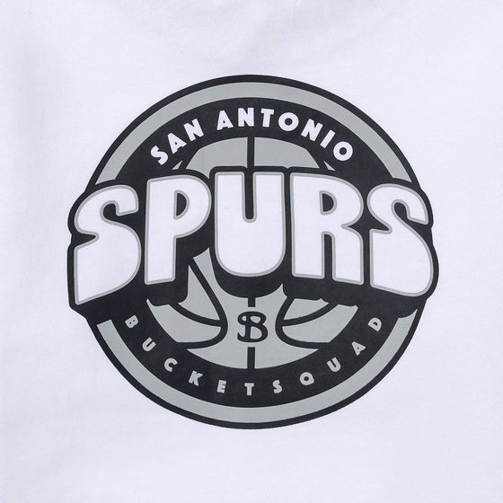 YOUTH SAN ANTONIO SPURS BADGE HOODIE - back detail