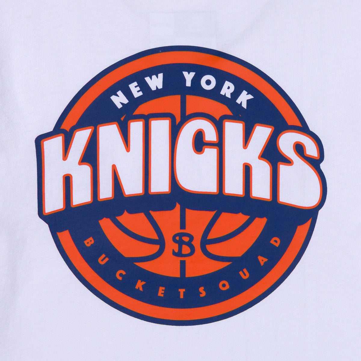 YOUTH NEW YORK KNICKS BADGE TEE - back detail