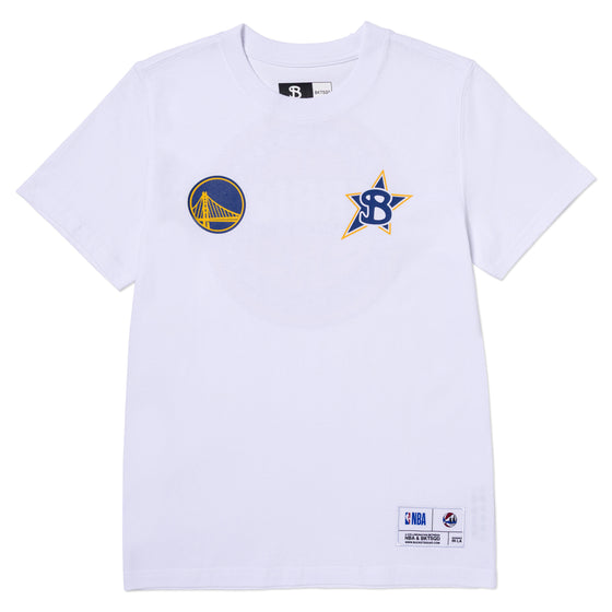 YOUTH GOLDEN STATE WARRIORS BADGE TEE