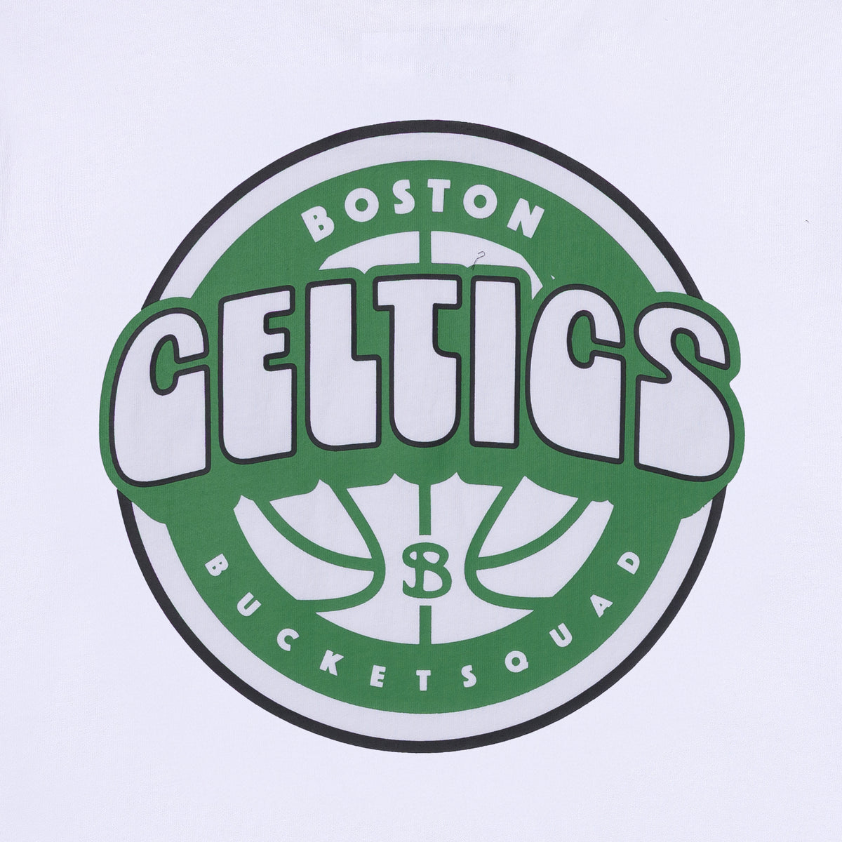 YOUTH BOSTON CELTICS BADGE TEE - back detail