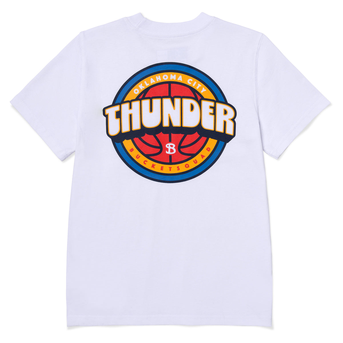 YOUTH OKLAHOMA CITY THUNDER BADGE TEE - back
