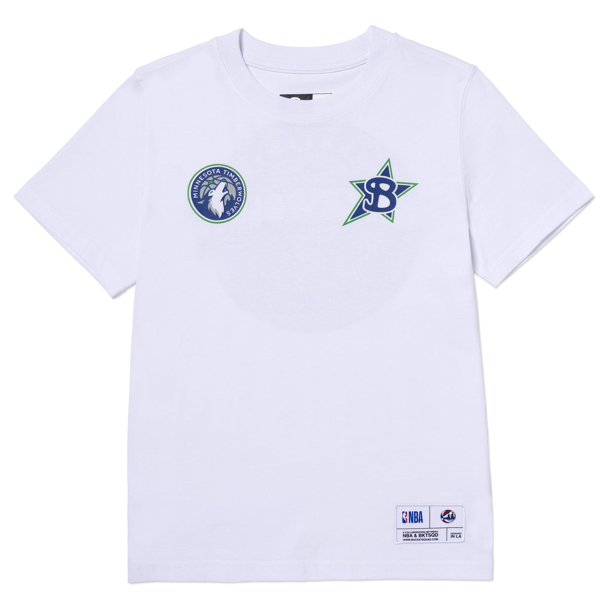 YOUTH MINNESOTA TIMBERWOLVES BADGE TEE