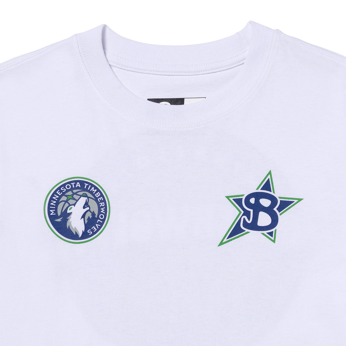 YOUTH MINNESOTA TIMBERWOLVES BADGE TEE - detail