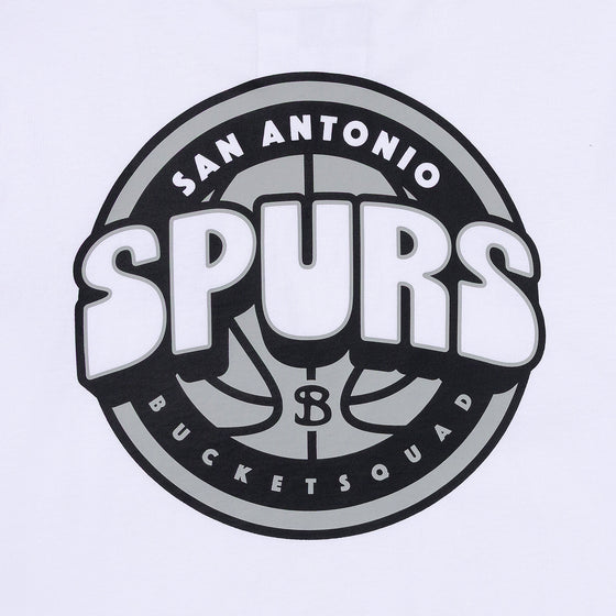 YOUTH SAN ANTONIO SPURS BADGE TEE - back detail